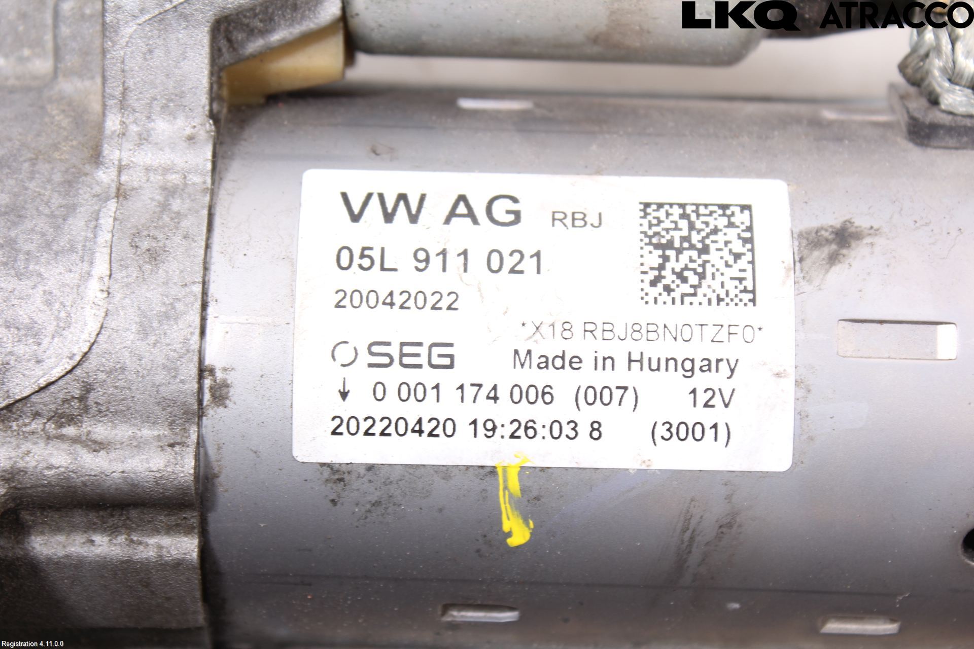 Audi A6 F2/C8 19- Startmotor Diesel