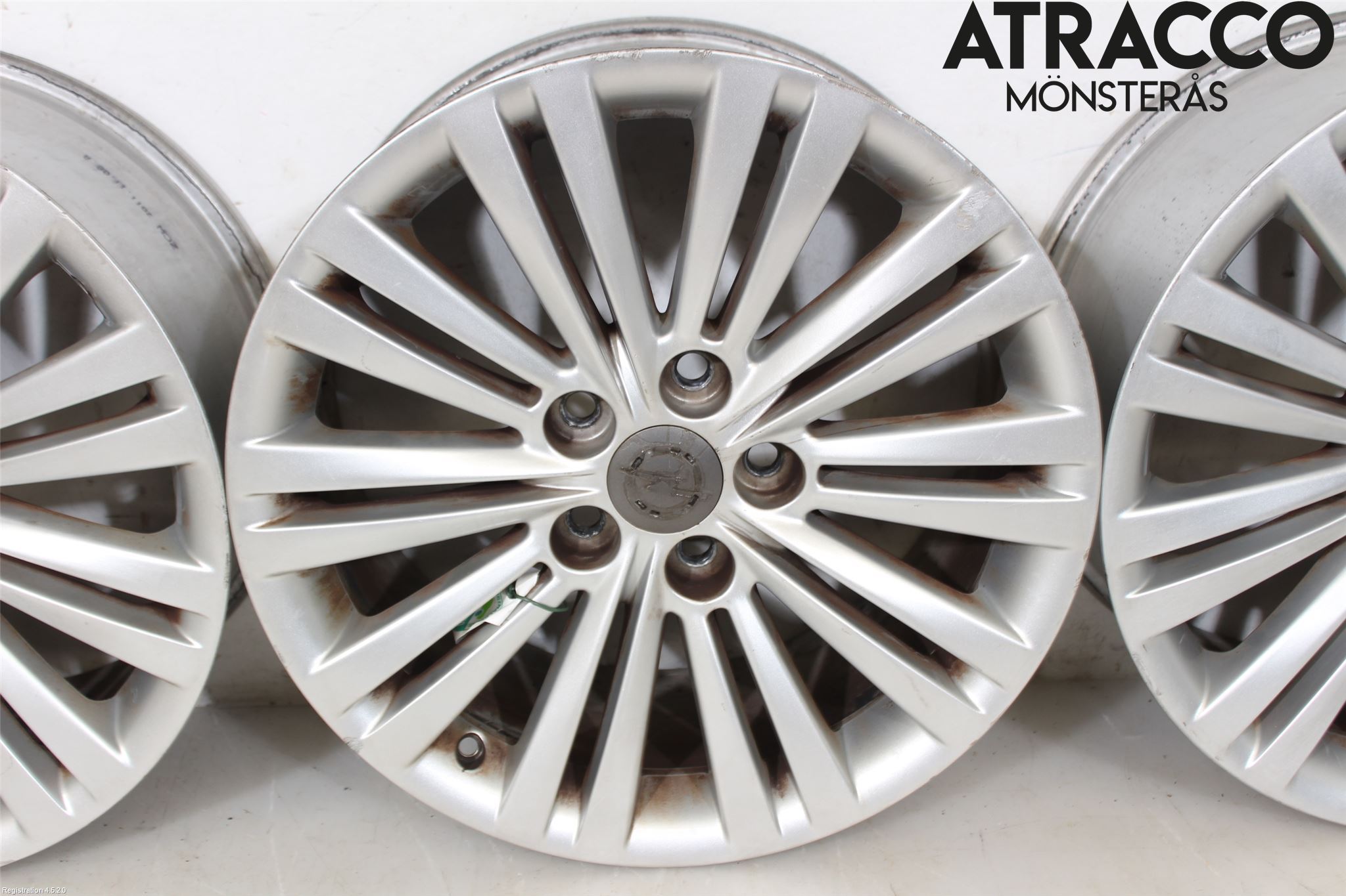 Opel INSIGNIA 09-16 Felg Aluminium Sett 4Stk
