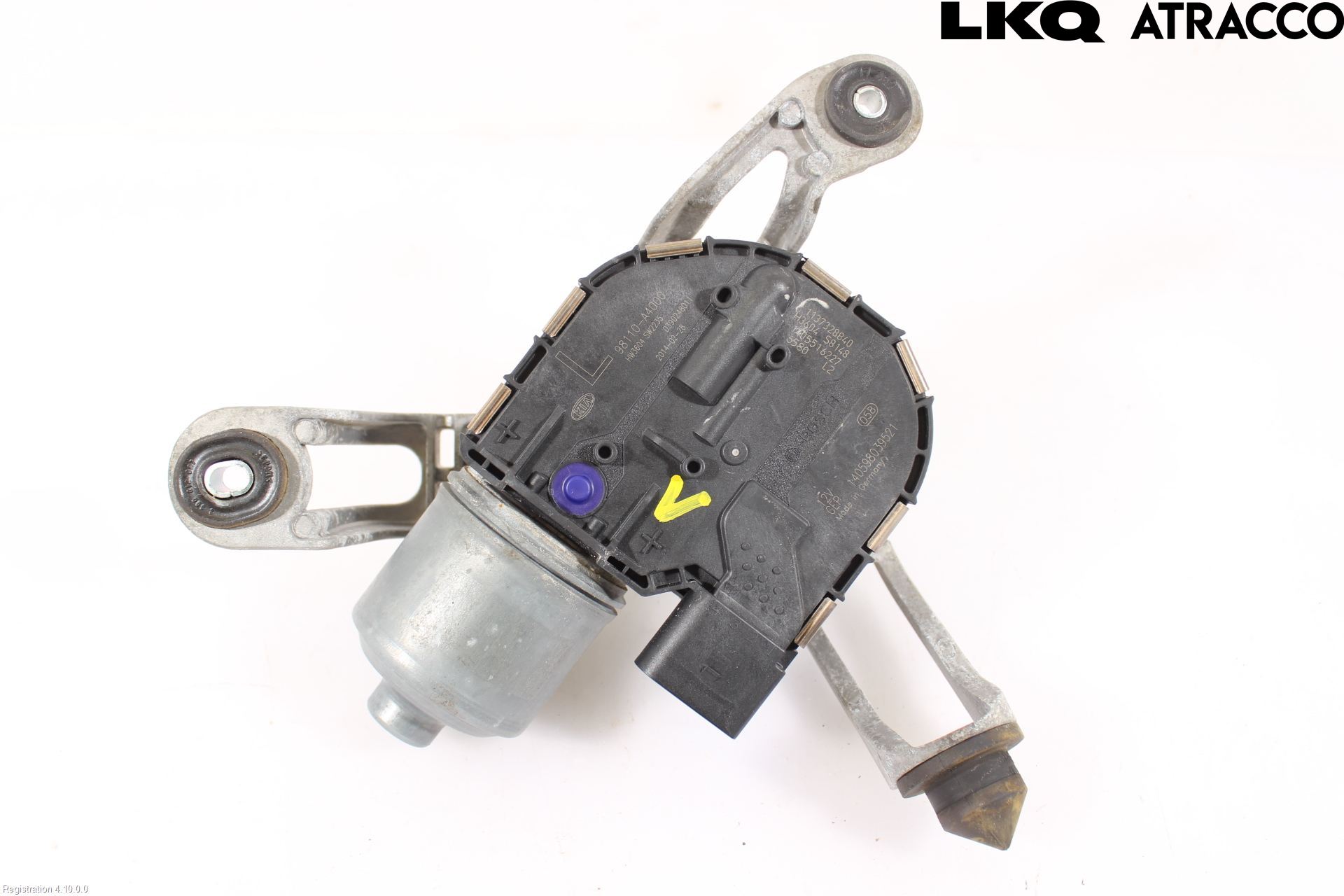 Kia CARENS III 13-19 Viskermotor Frontrute