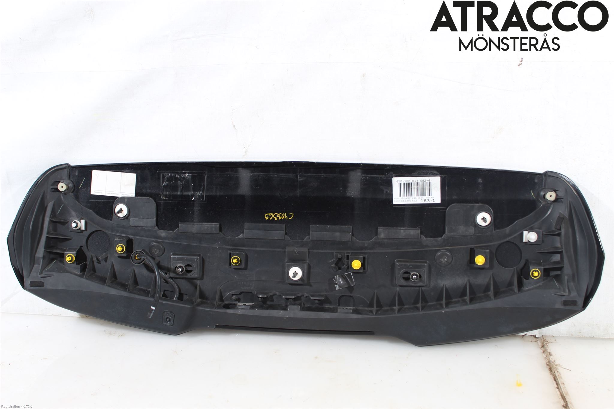 Volvo V40 12-19 Spoiler Bakluke