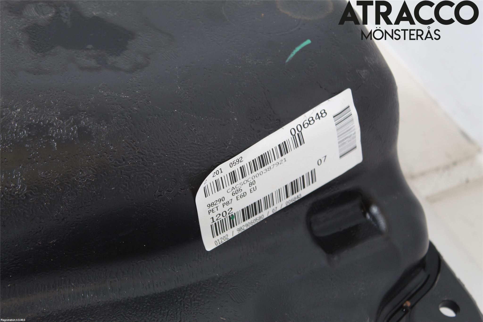 Peugeot 5008 17-24 Drivstofftank Innsprøytning