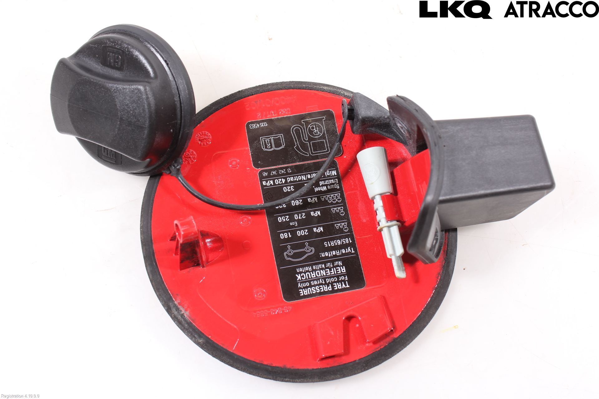 Opel CORSA D 07-14 Drivstoff Tankluke