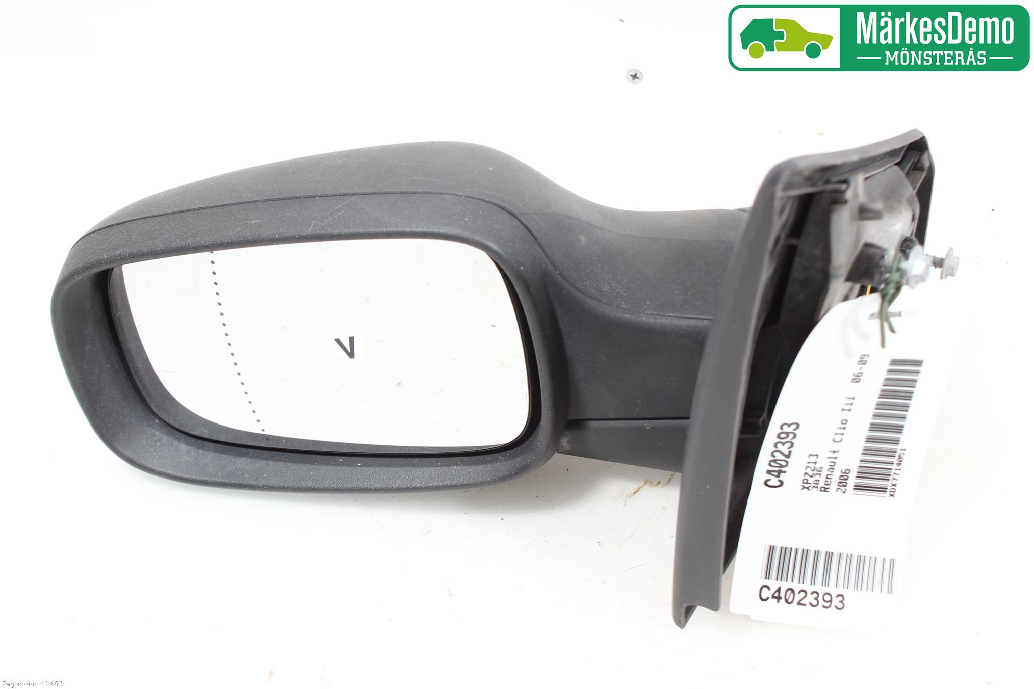 Renault CLIO III  06-09 Speil V M-El Justering