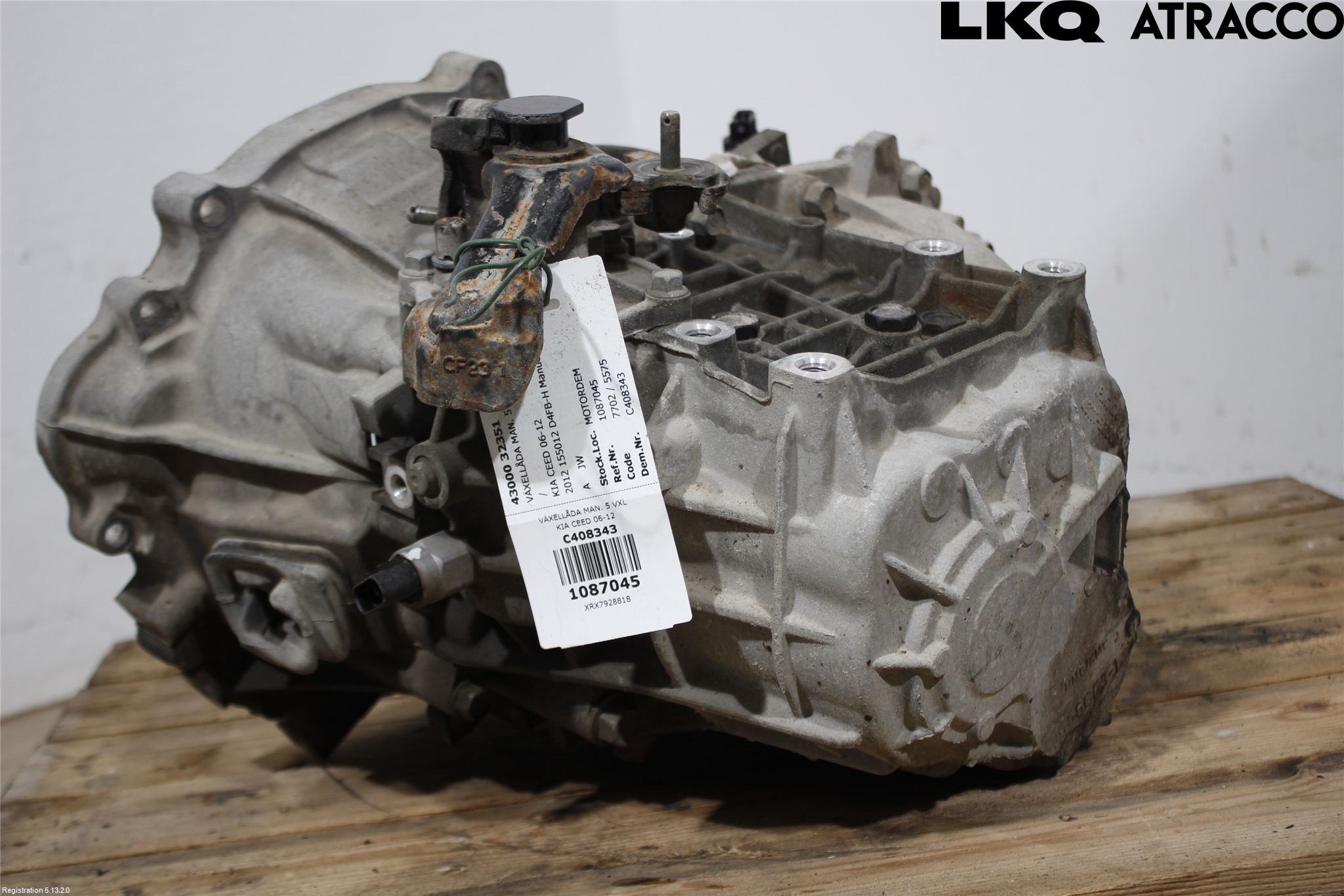 Kia CEED 06-12 Gearkasse 5 Trinn