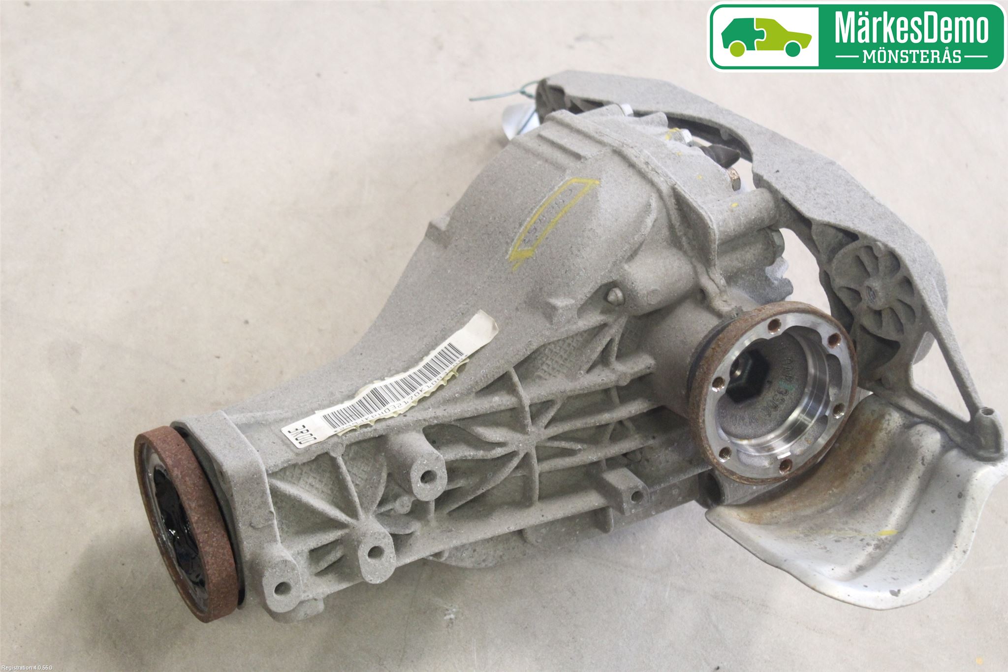Audi A4/S4 08-11 Bakaksel Kardang Bak -Diff