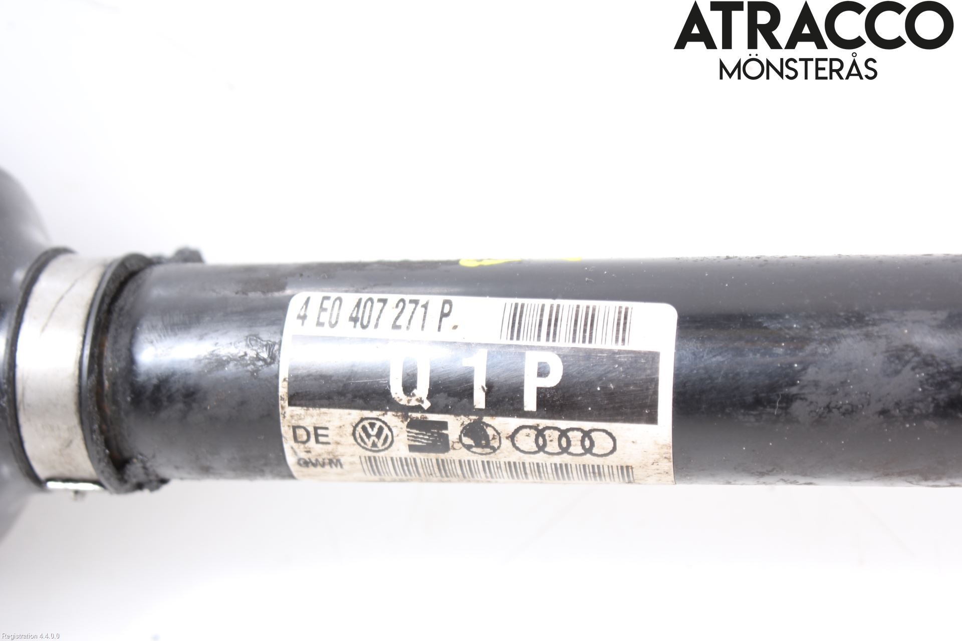 Audi A8/S8 4E  02-09 Drivaksel Foran Kompl Venstre