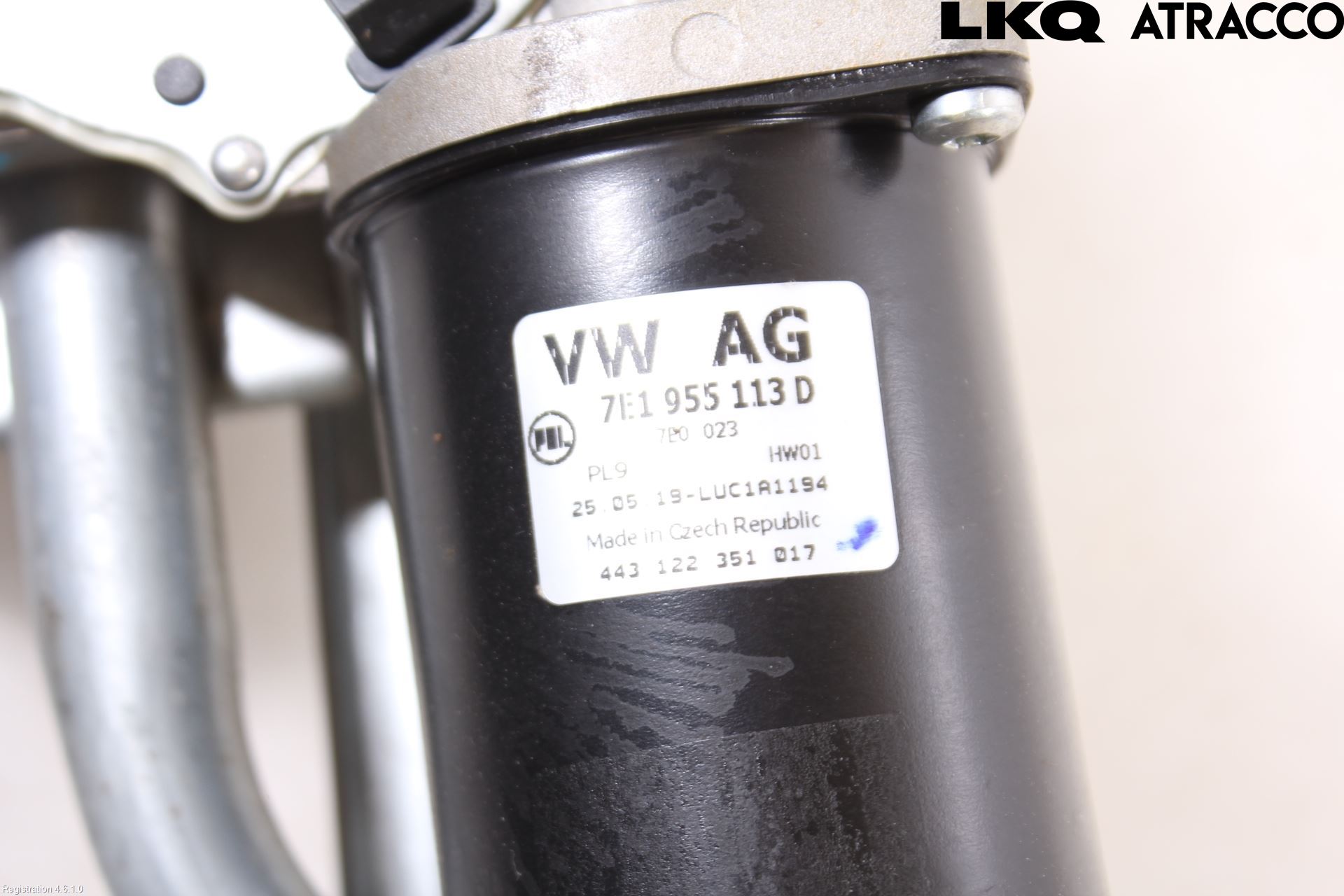 Volkswagen VW TRANSP/CARAVELLE (T6) 16-22 Viskermotor Frontrute