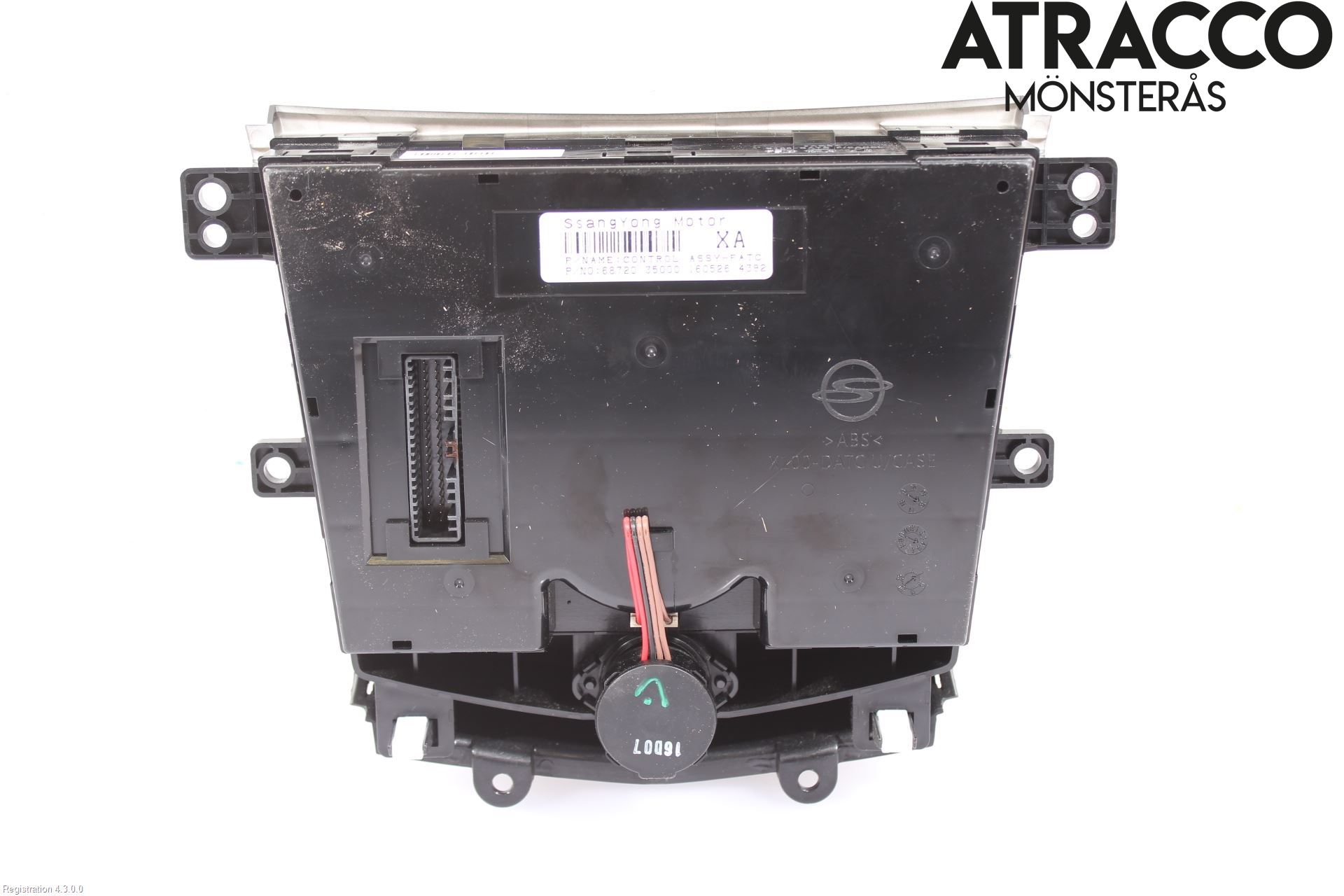 SsangYong SSANG YONG XLV 16- Varme Ac Betjening-Display