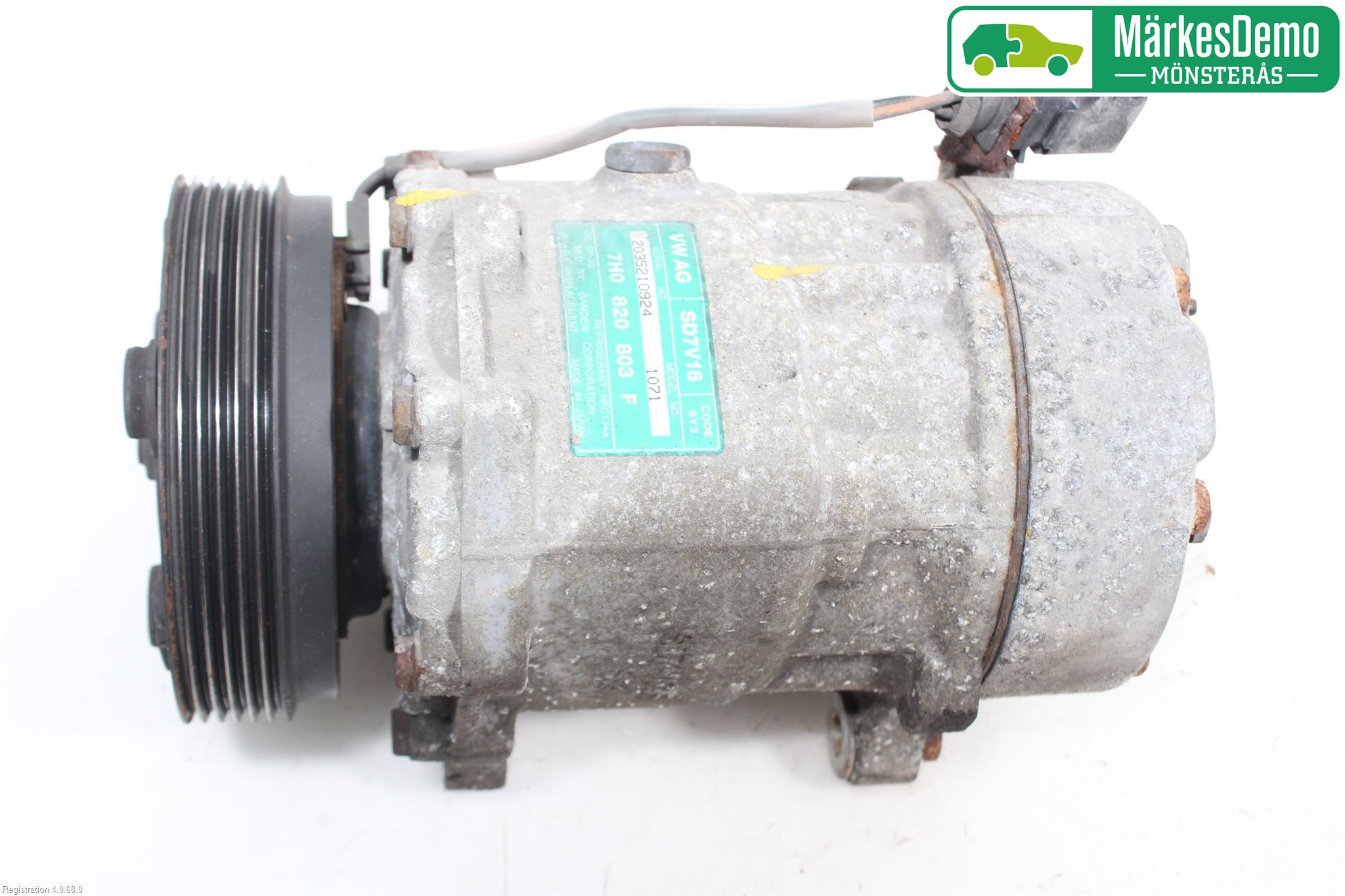 Volkswagen VW CADDY      04-10 Varme Ac Kompressor