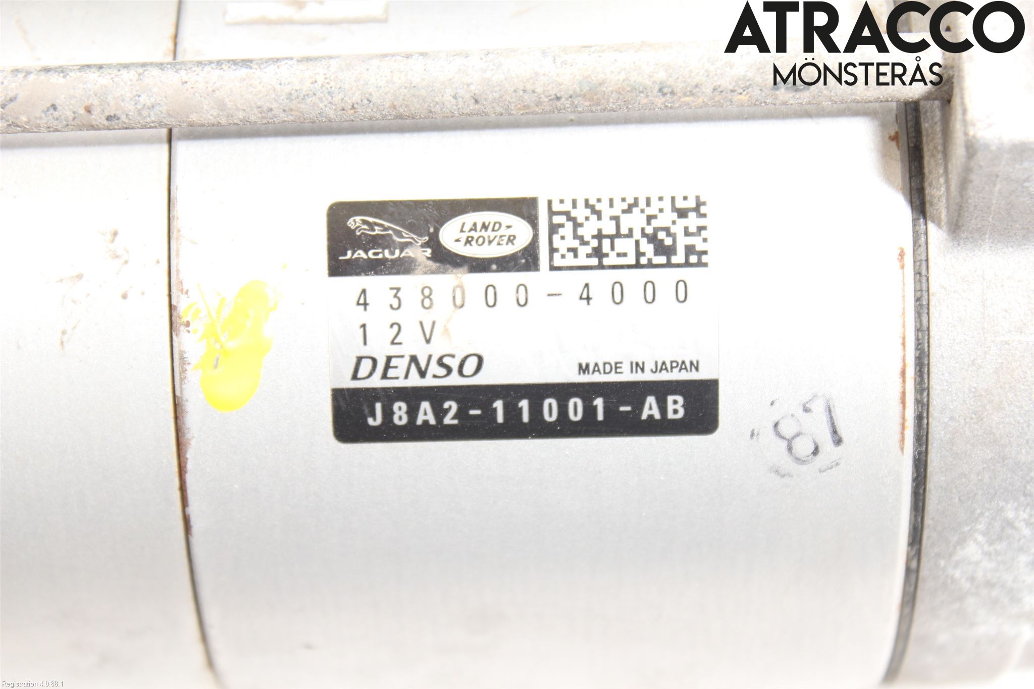 Landrover RANGE ROVER VELAR (L560) 17- Startmotor Diesel