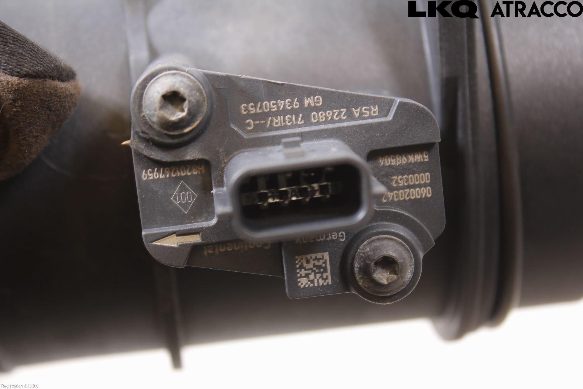 Opel MOVANO B 10-22 Inns Luftmassemåler