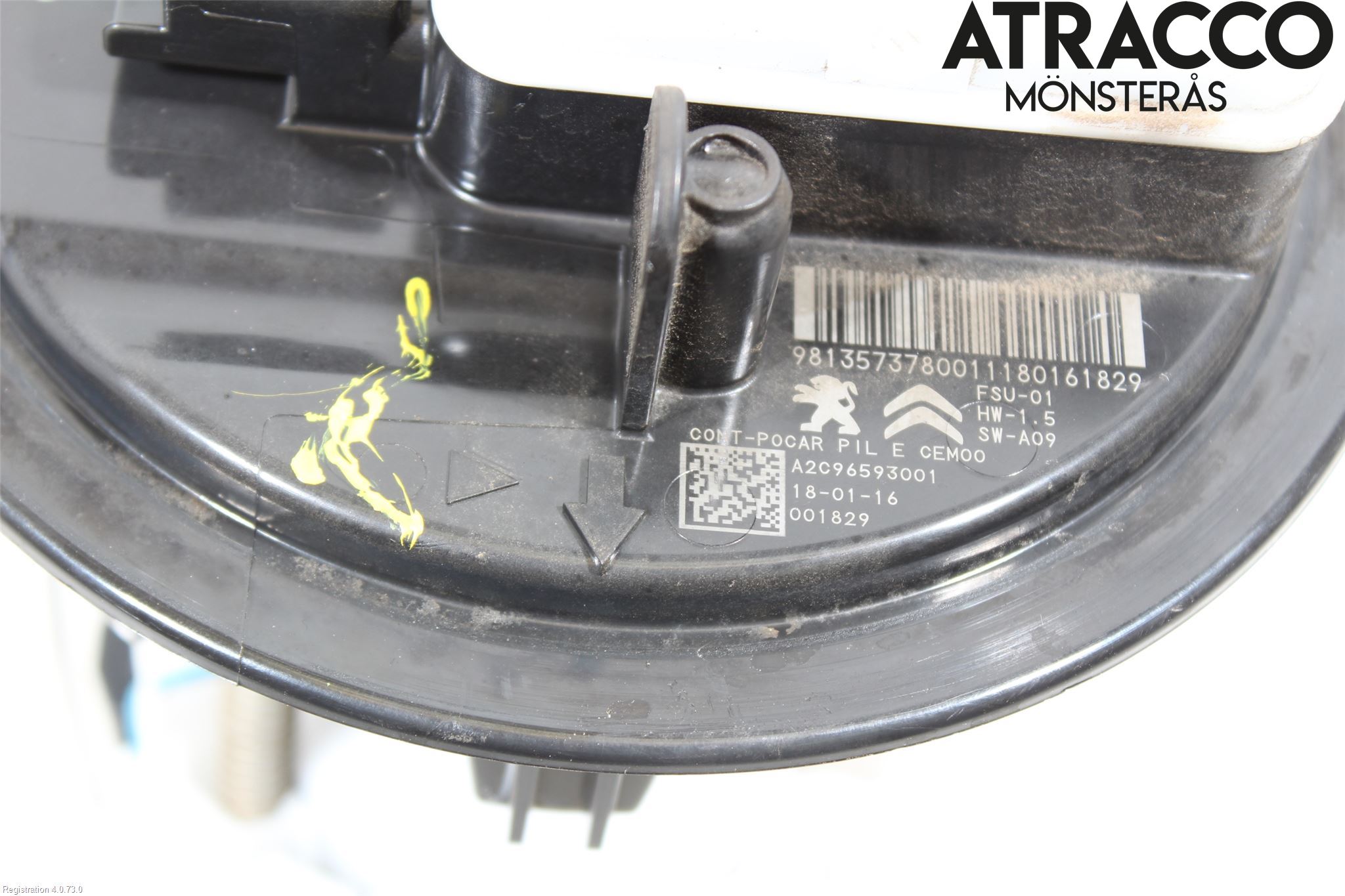 Peugeot 2008 13-20 Drivstoffpumpe Fødepumpe El