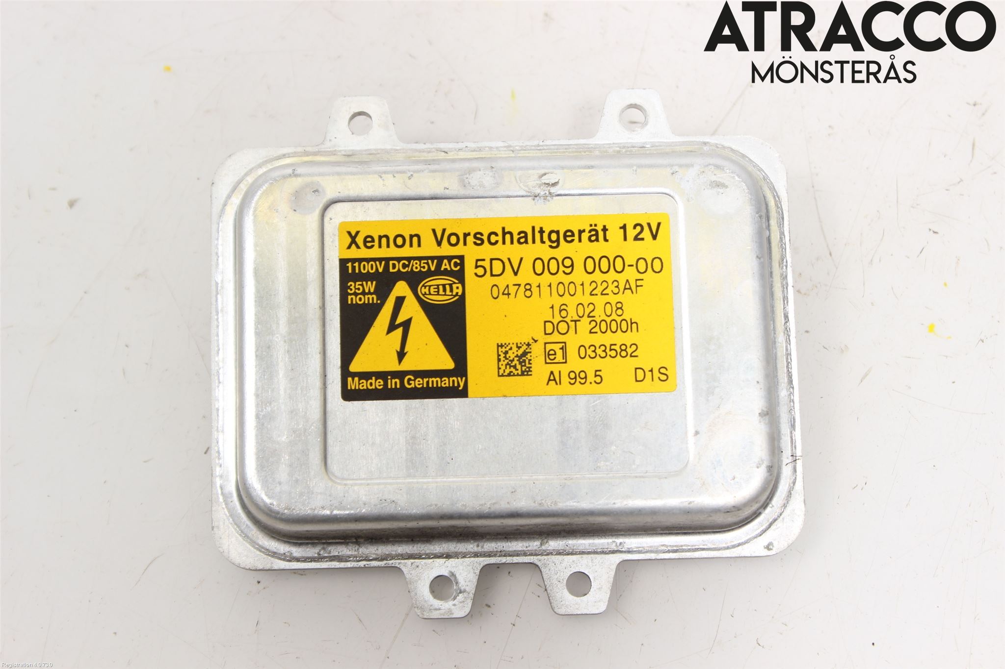 BMW 5 E60/61 Sed/Tou 02-10 Styreenhet Xenon