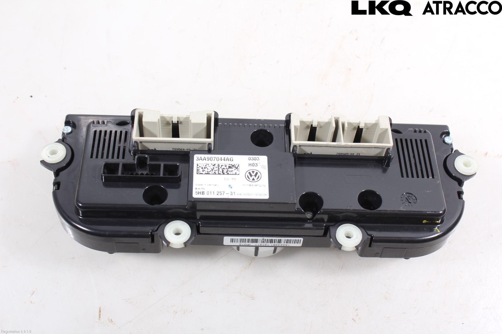 Volkswagen VW TOURAN 10-15 Varme Ac Betjening-Display
