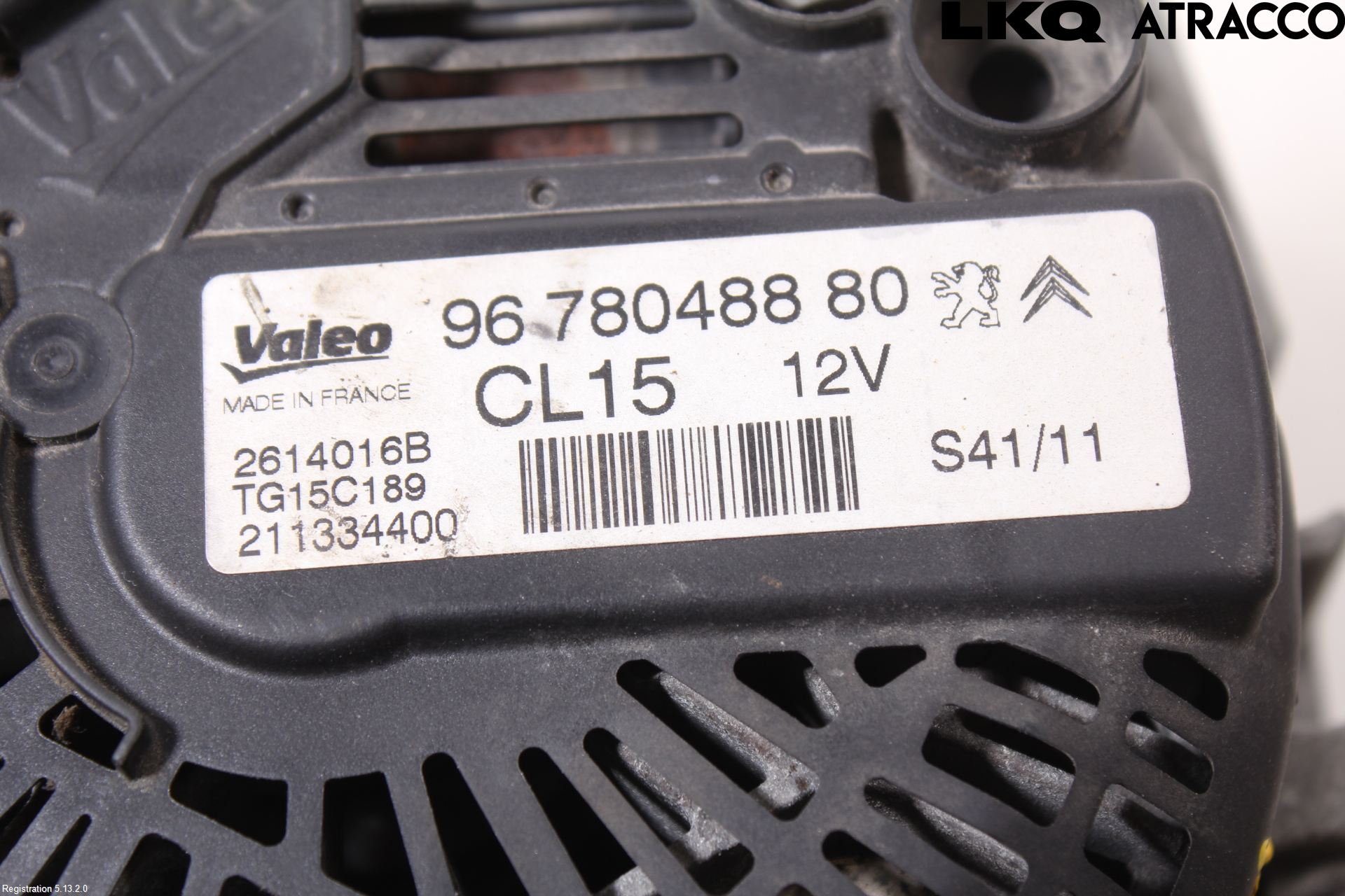 Citroen C5 08-17 Dynamo