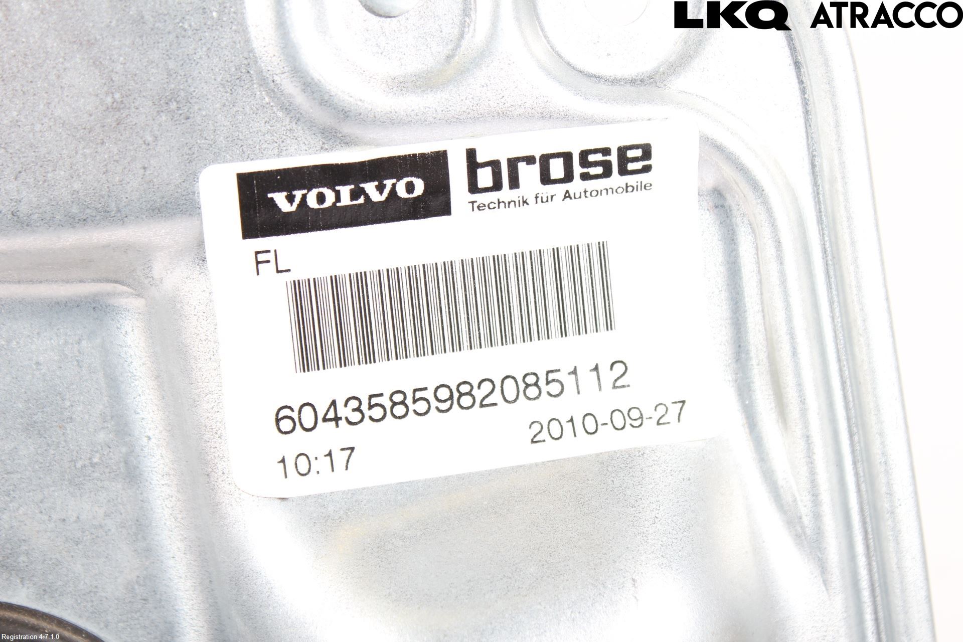 Volvo V70 08-13 Vindusheis El Komp