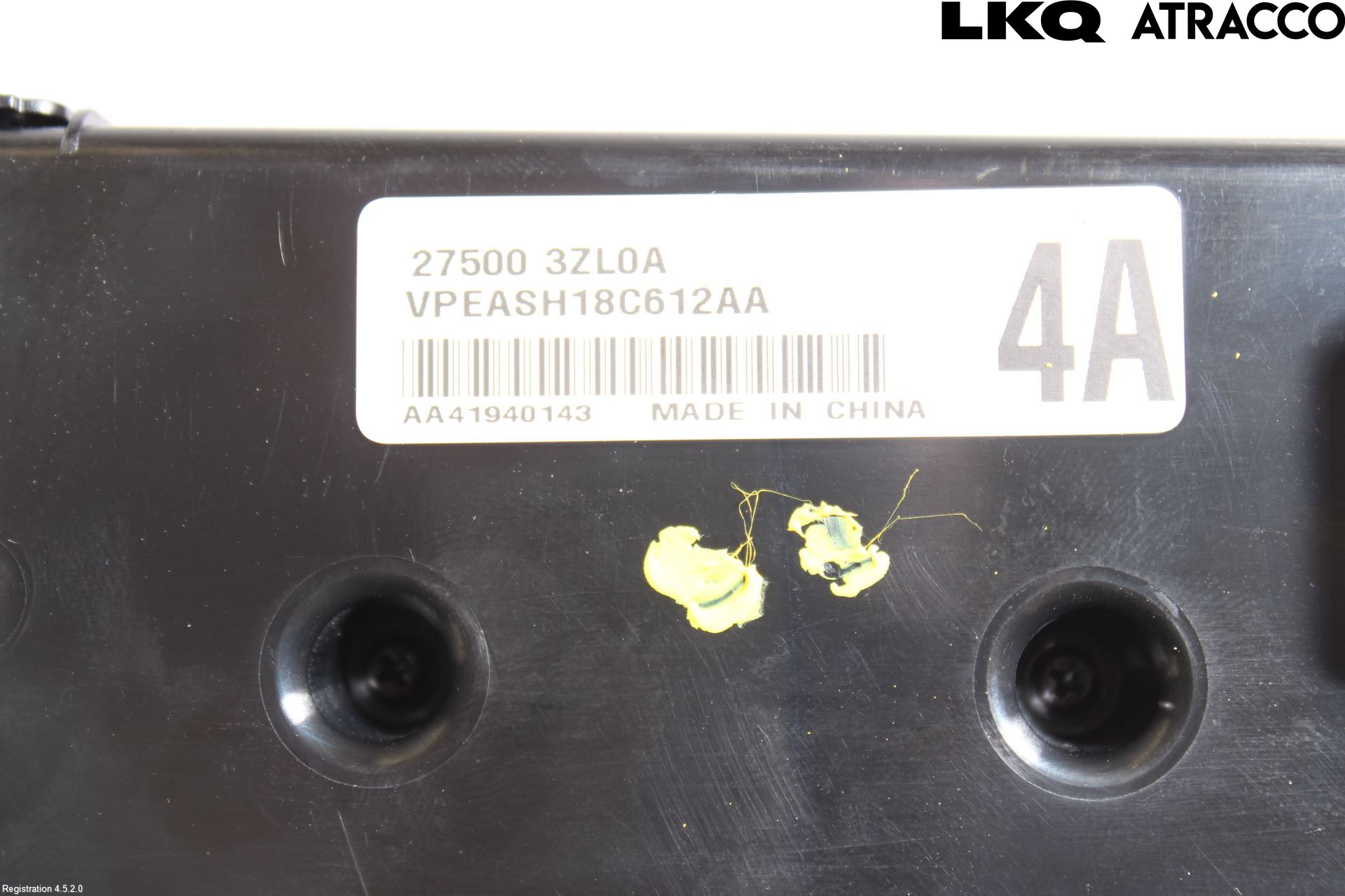 Nissan PULSAR Varme Ac Betjening-Display