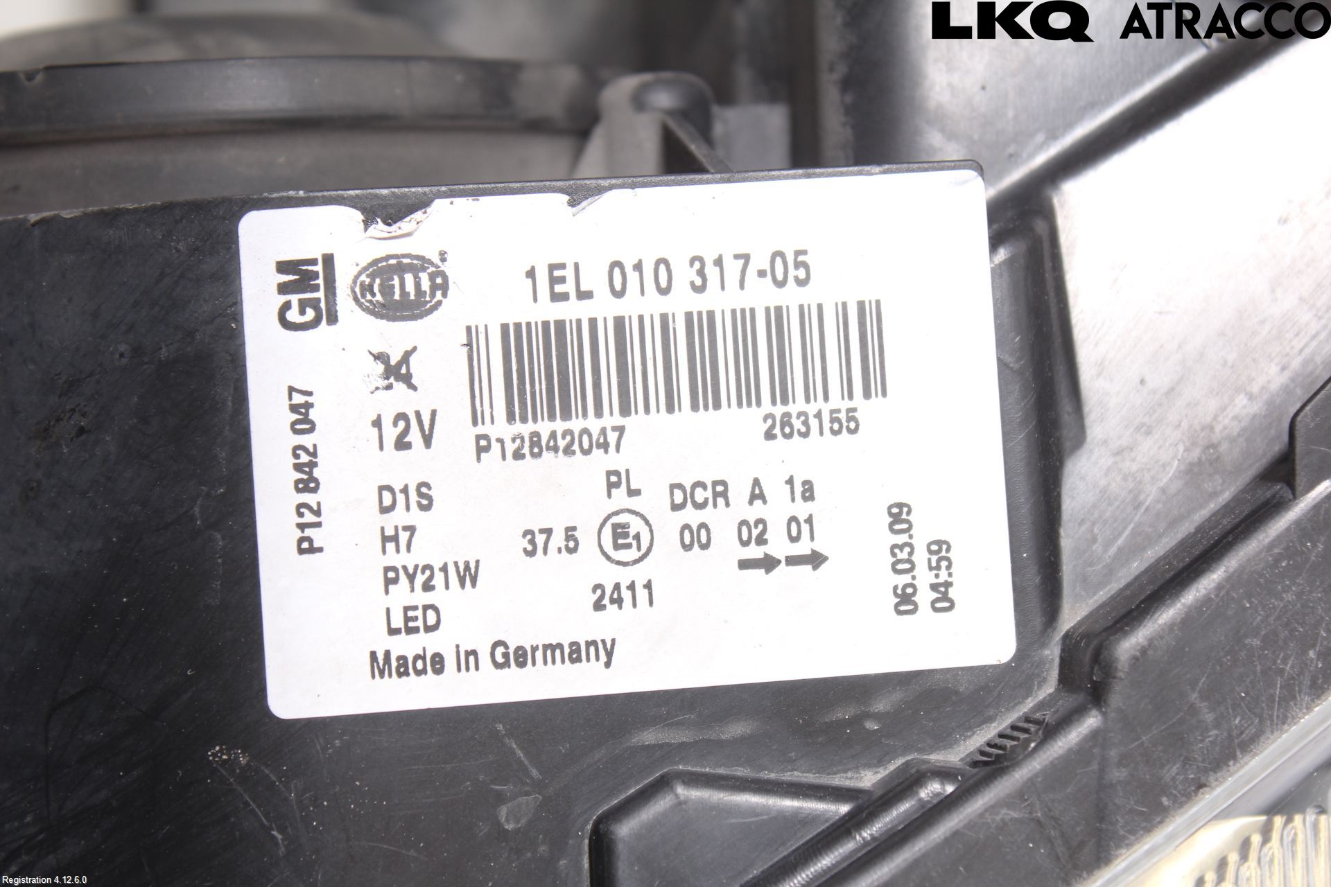 Saab 9-3 VER2/VER3 08-15 Frontlykt Venstre