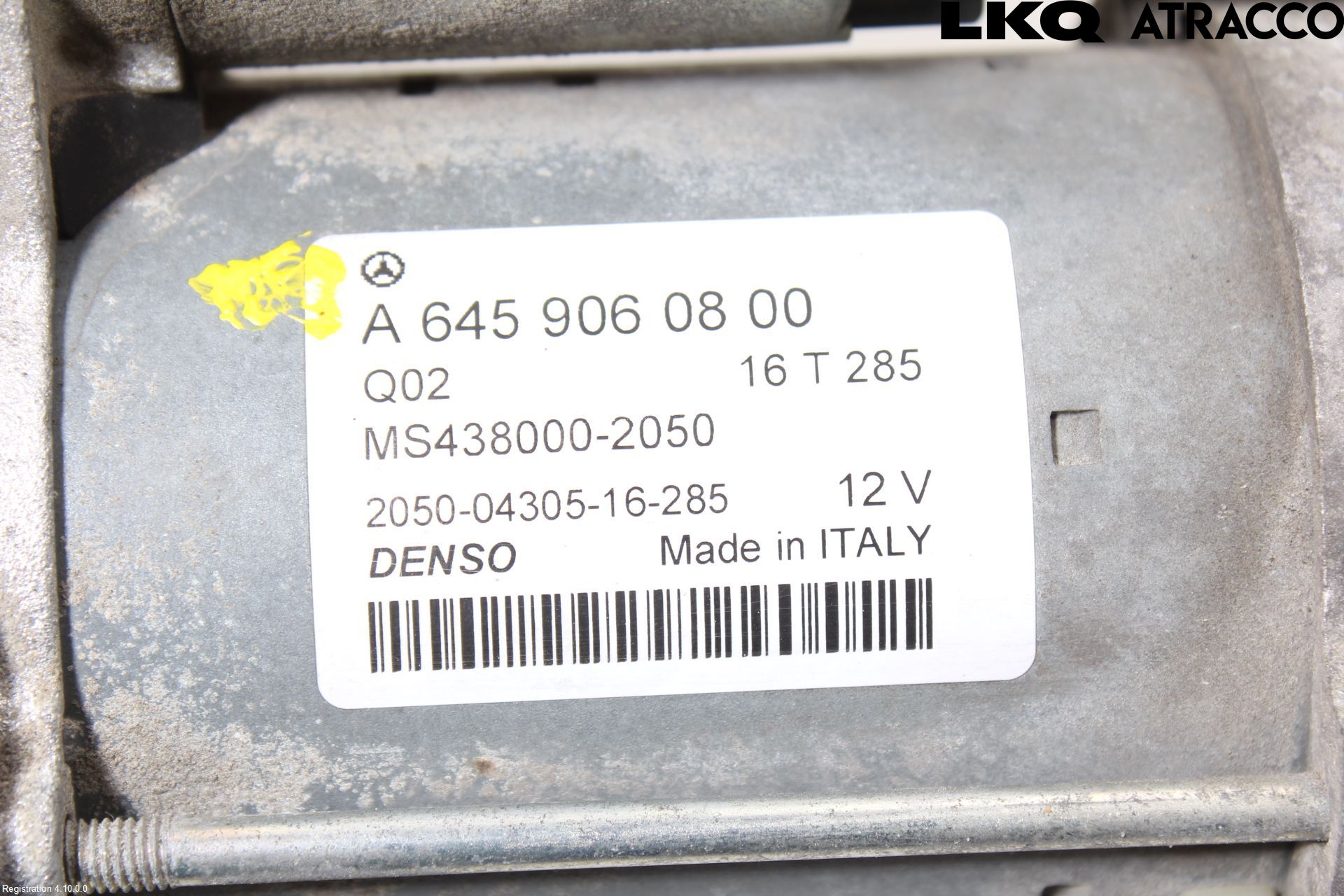 Mercedes-Benz MB GLA-KLASS (X156) 13-20 Startmotor