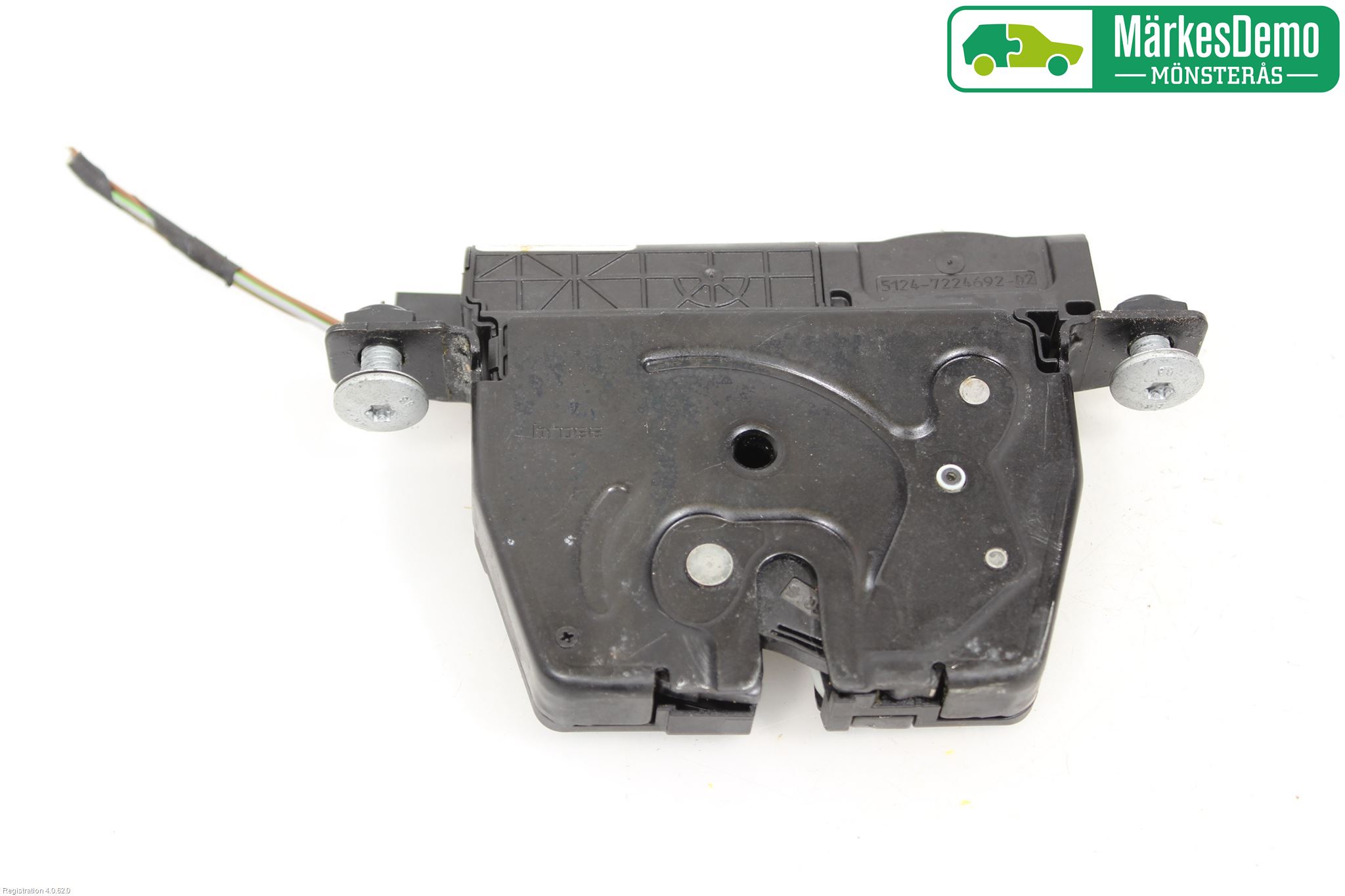 BMW 5 F10/F11/F18 09-17 Bakluke-Lokk Låsekasse