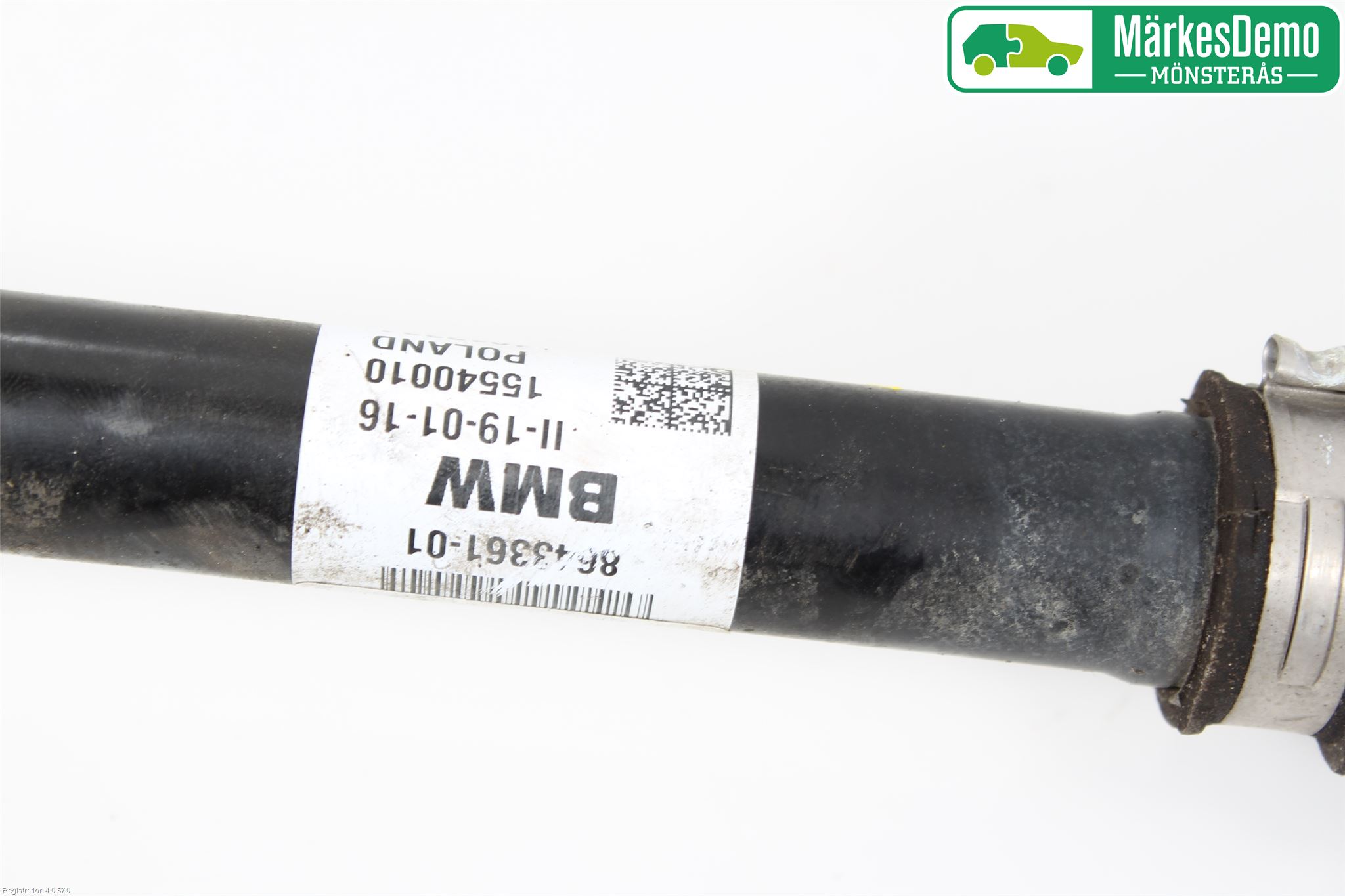 Mini ONE/COOPER 5DR F55 14-24 Drivaksel Foran Kompl Venstre