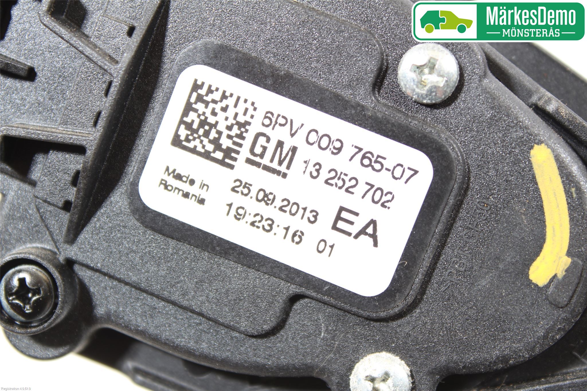 Opel ASTRA J 10-15 Gasspedal