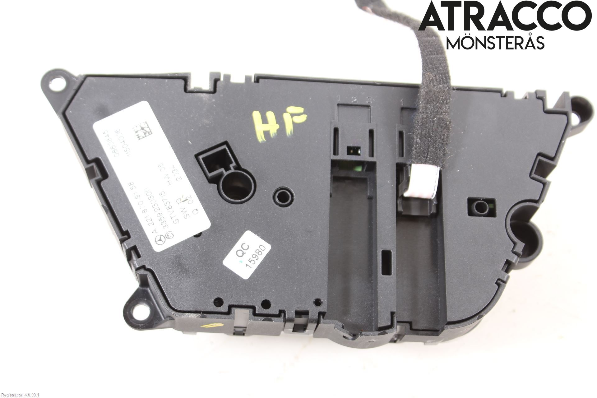Mercedes-Benz MB S-KLASS (W221) 05-13 Bryter Sete Regulering