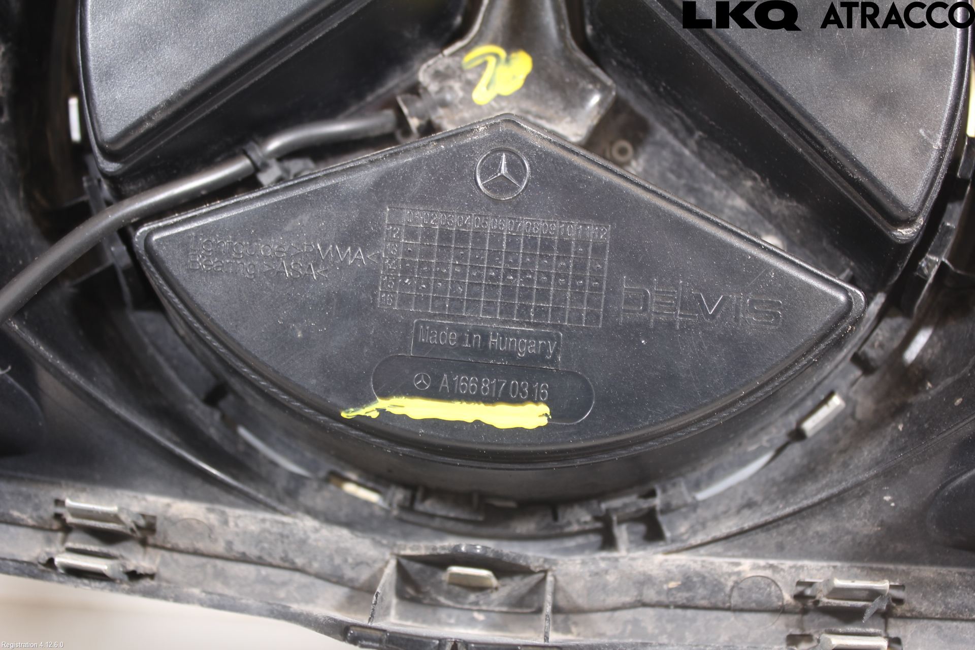 Mercedes-Benz MB ML/GLE-KLASS (W166) 12-18 Grill Komplett