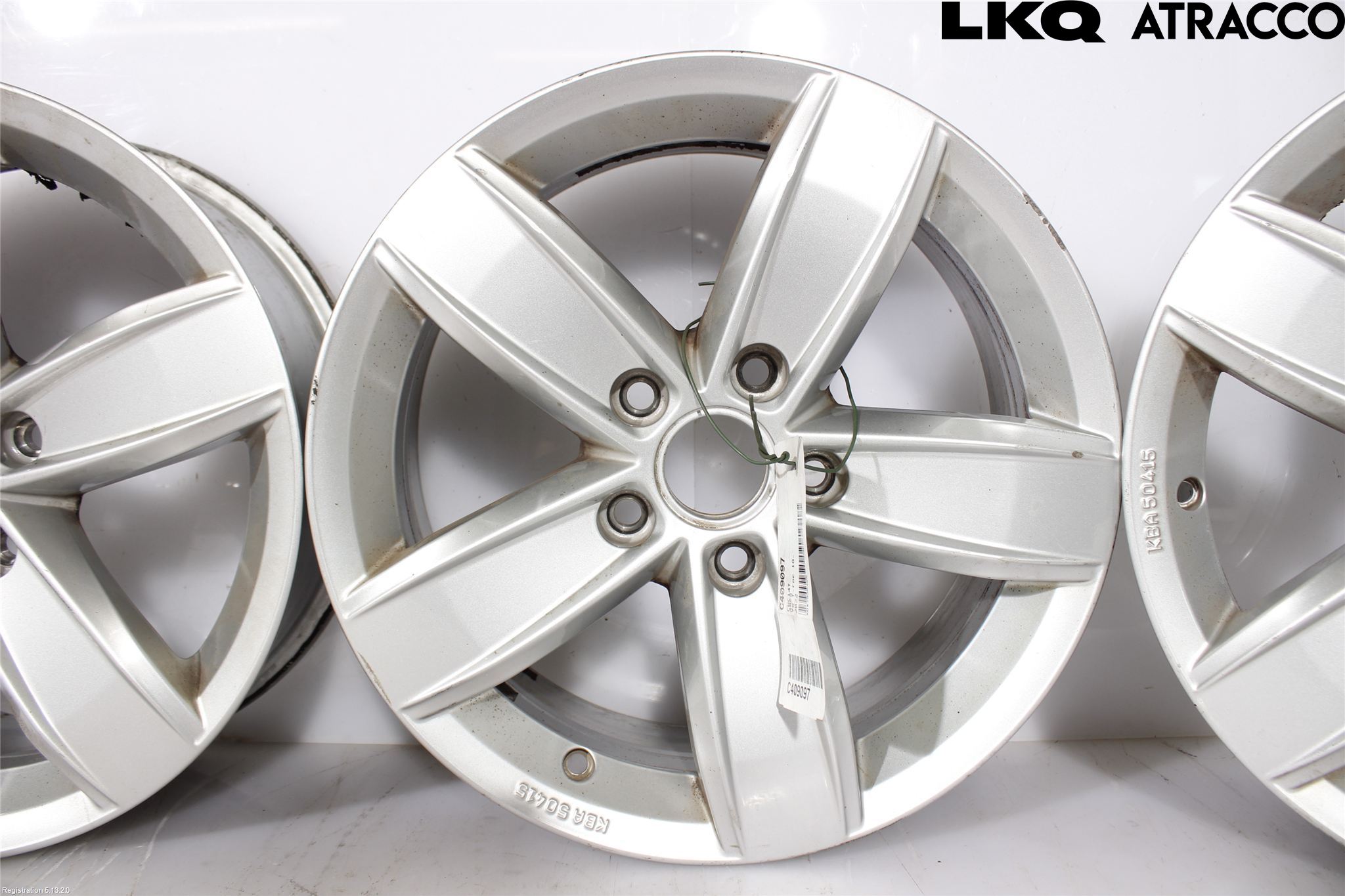 Volkswagen VW T-ROC 18- Felg Aluminium Sett 4Stk