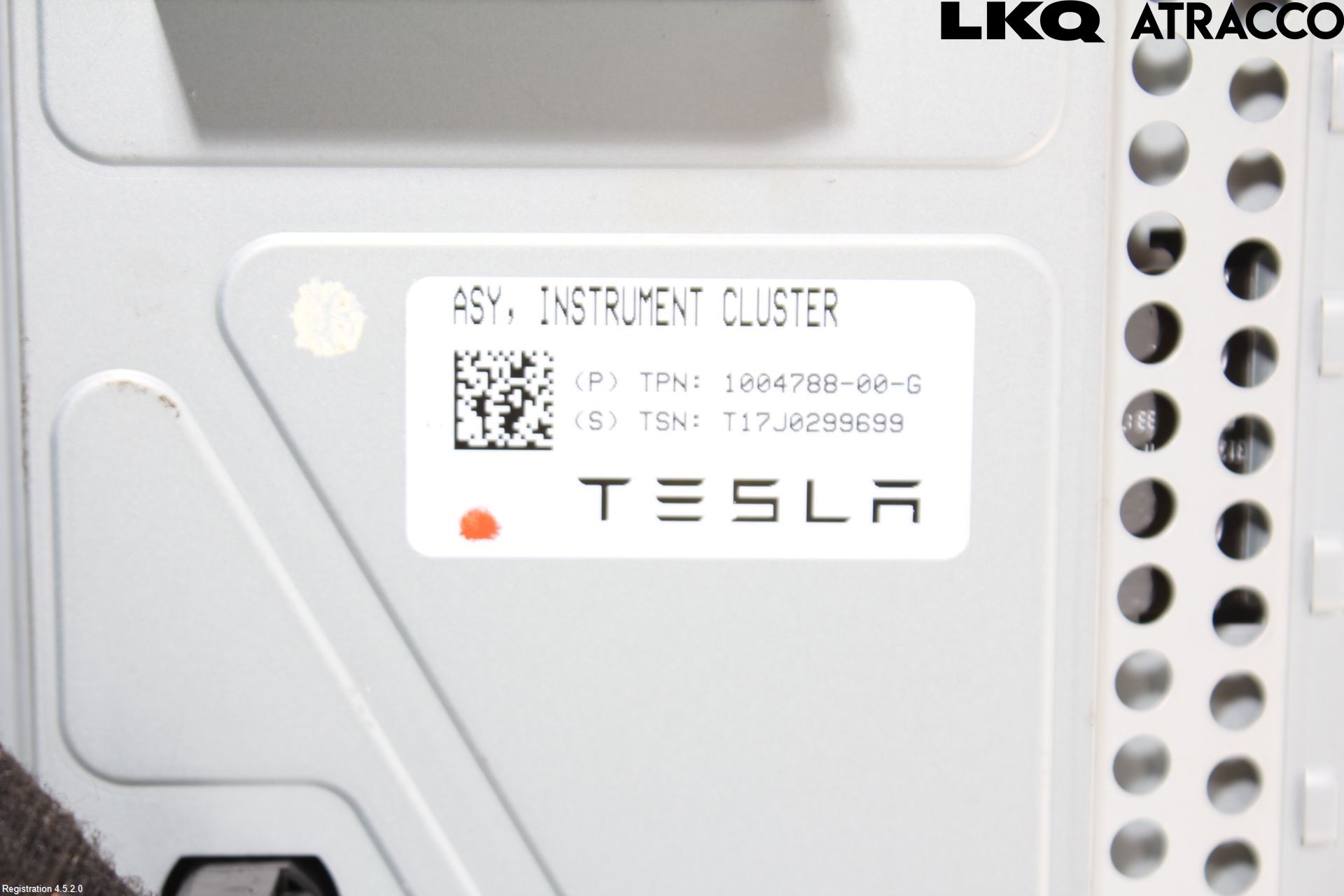 Tesla MODEL S 13- Instr Kombinert