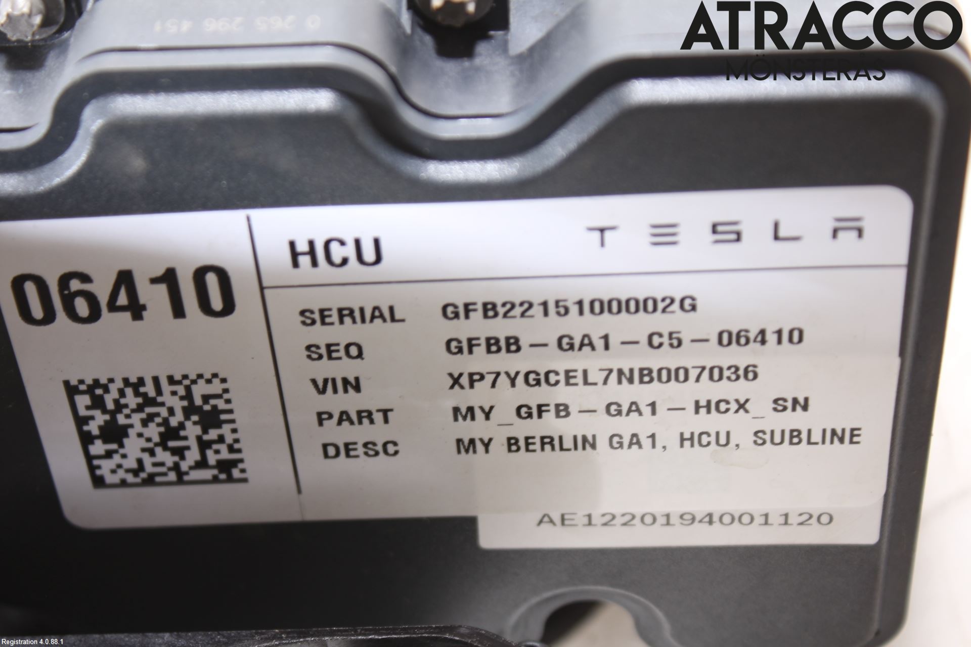 Tesla MODEL Y 21- Abs Hydraulikkaggregat