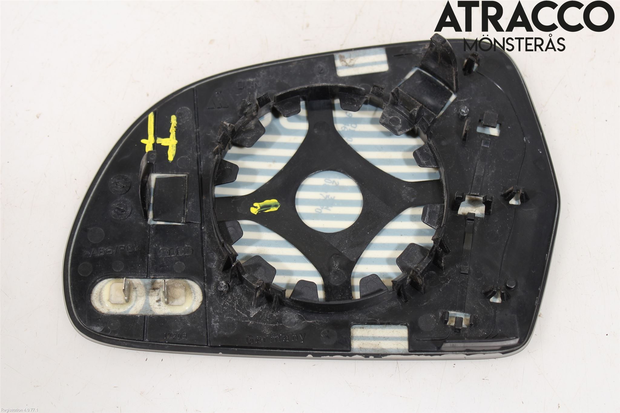 Audi A4/S4 08-11 Speil Glass H