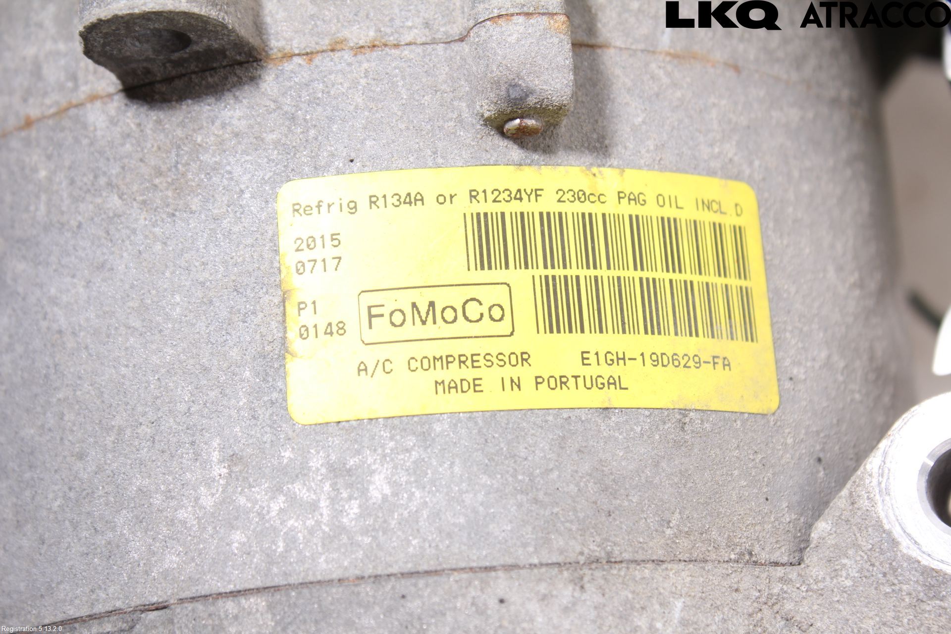 Ford GALAXY 16- Varme Ac Kompressor