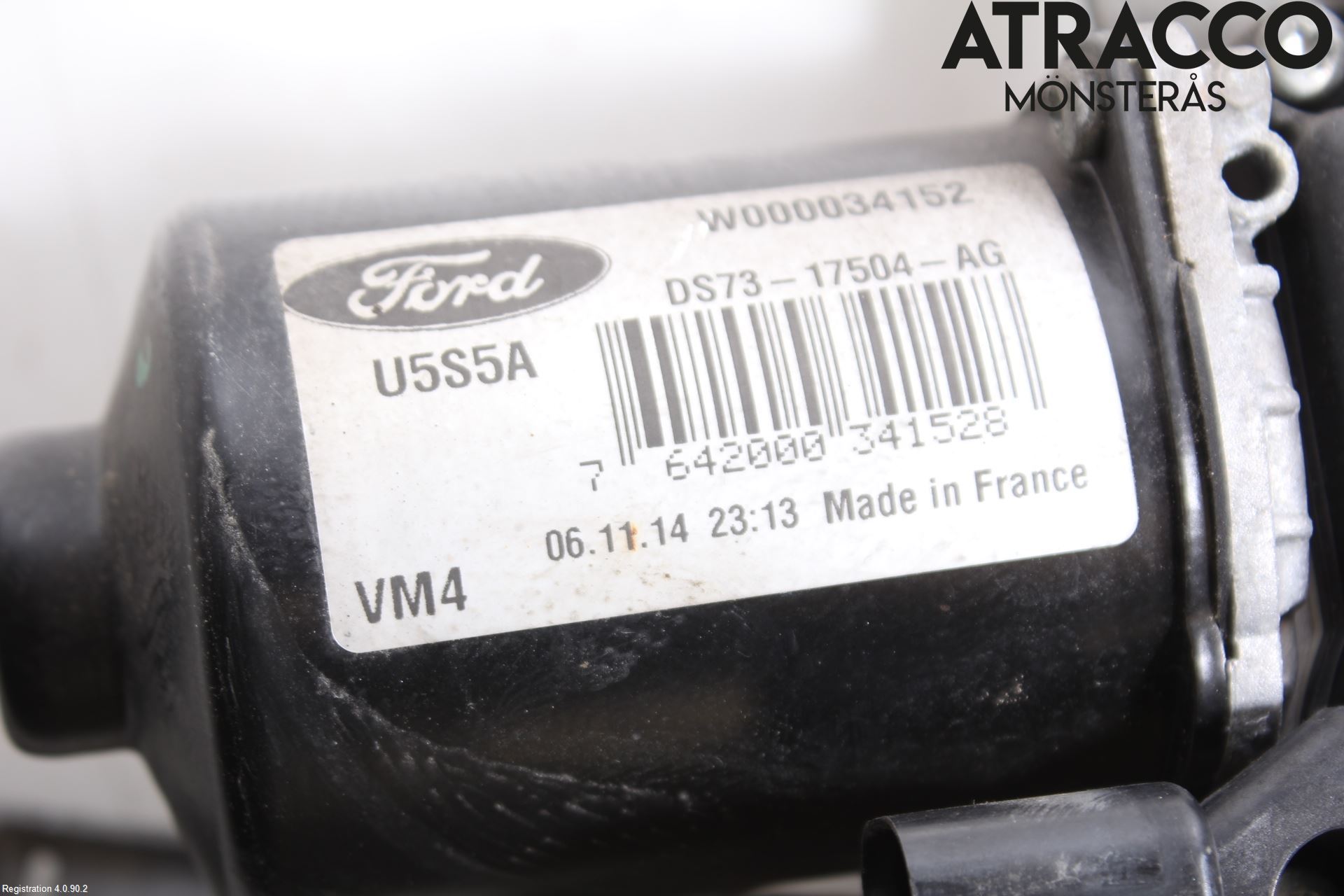 Ford MONDEO 15-22 Viskermotor Frontrute