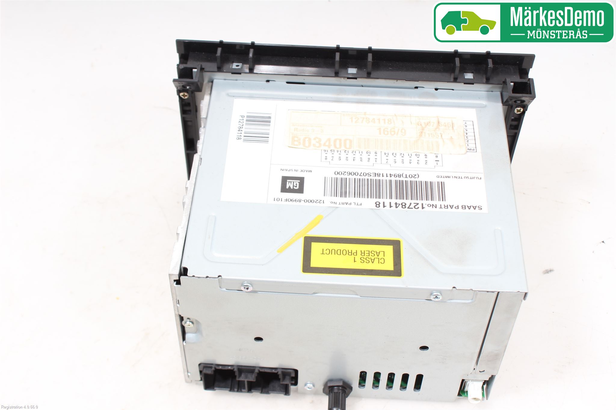 Saab 9-3 VER2/VER3 08-15 Stereo Radio