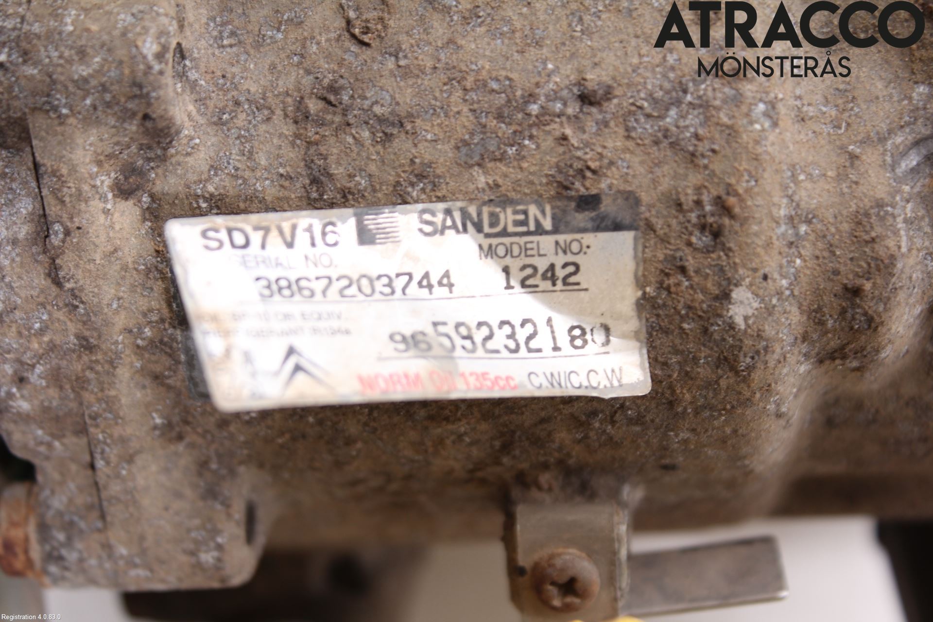 Peugeot PARTNER   03-08 Varme Ac Kompressor