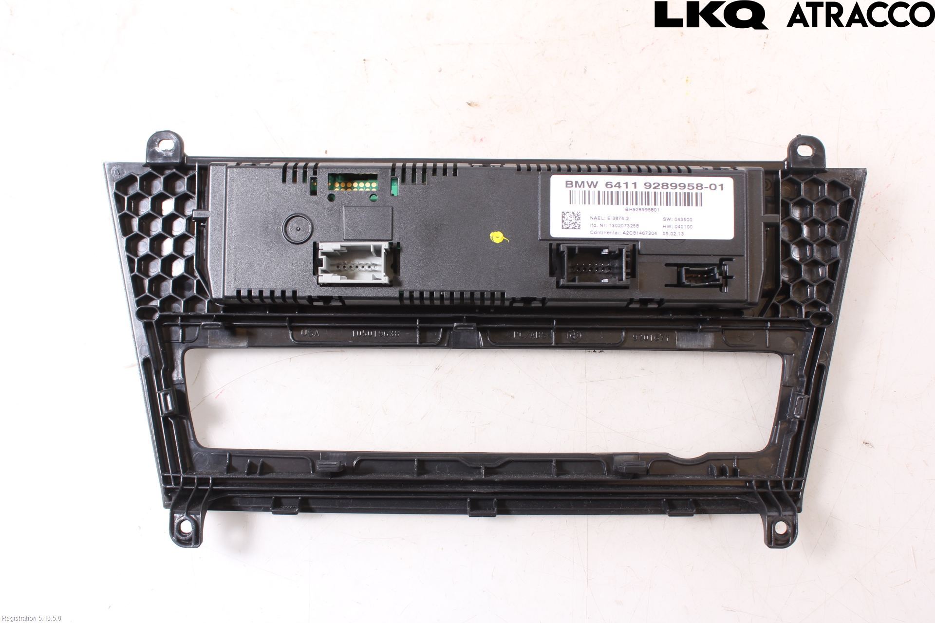 BMW X3 F25 10-17 Varme Ac Betjening-Display