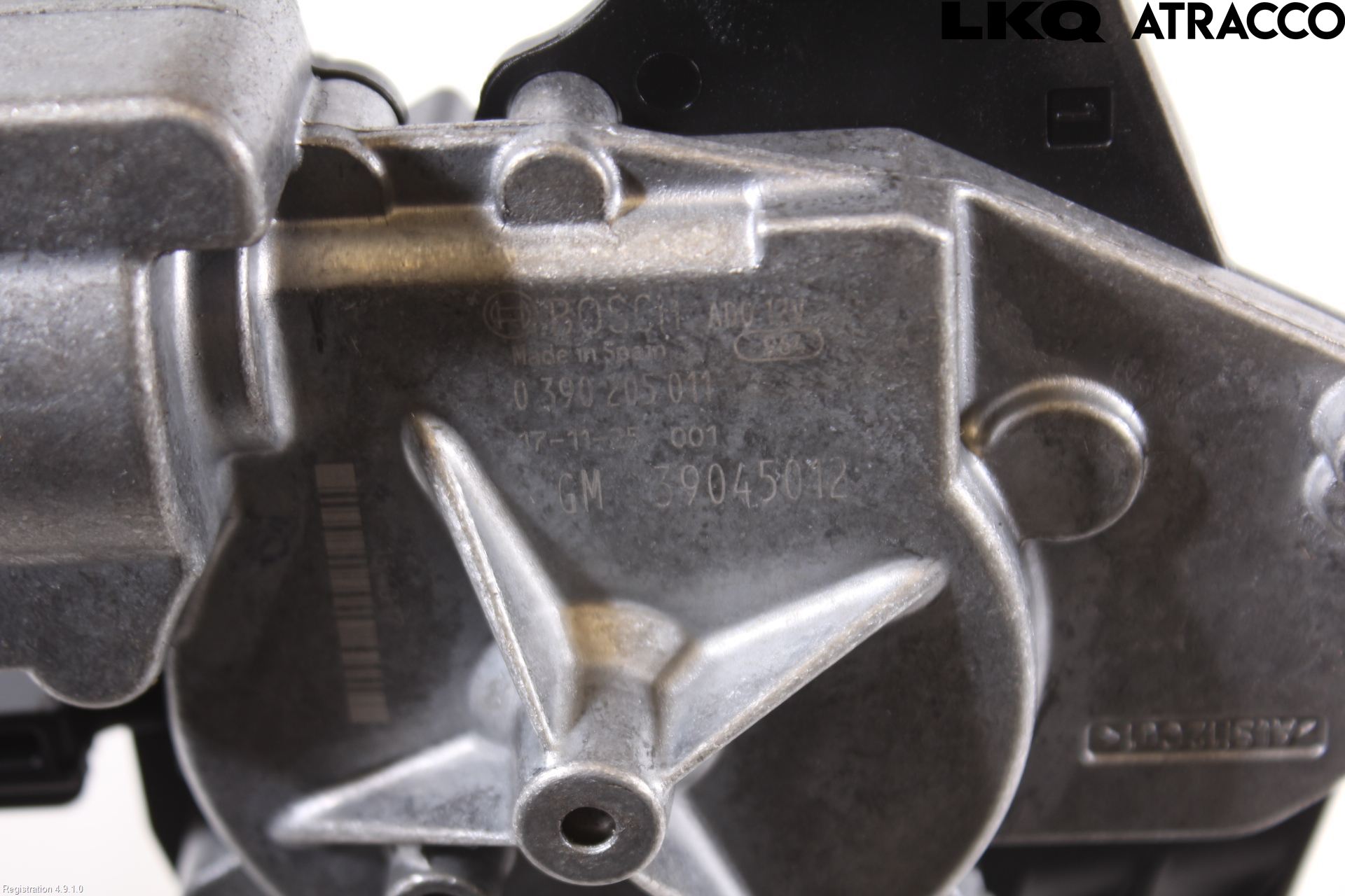 Opel CORSA E 15-19 Viskermotor Bakluke