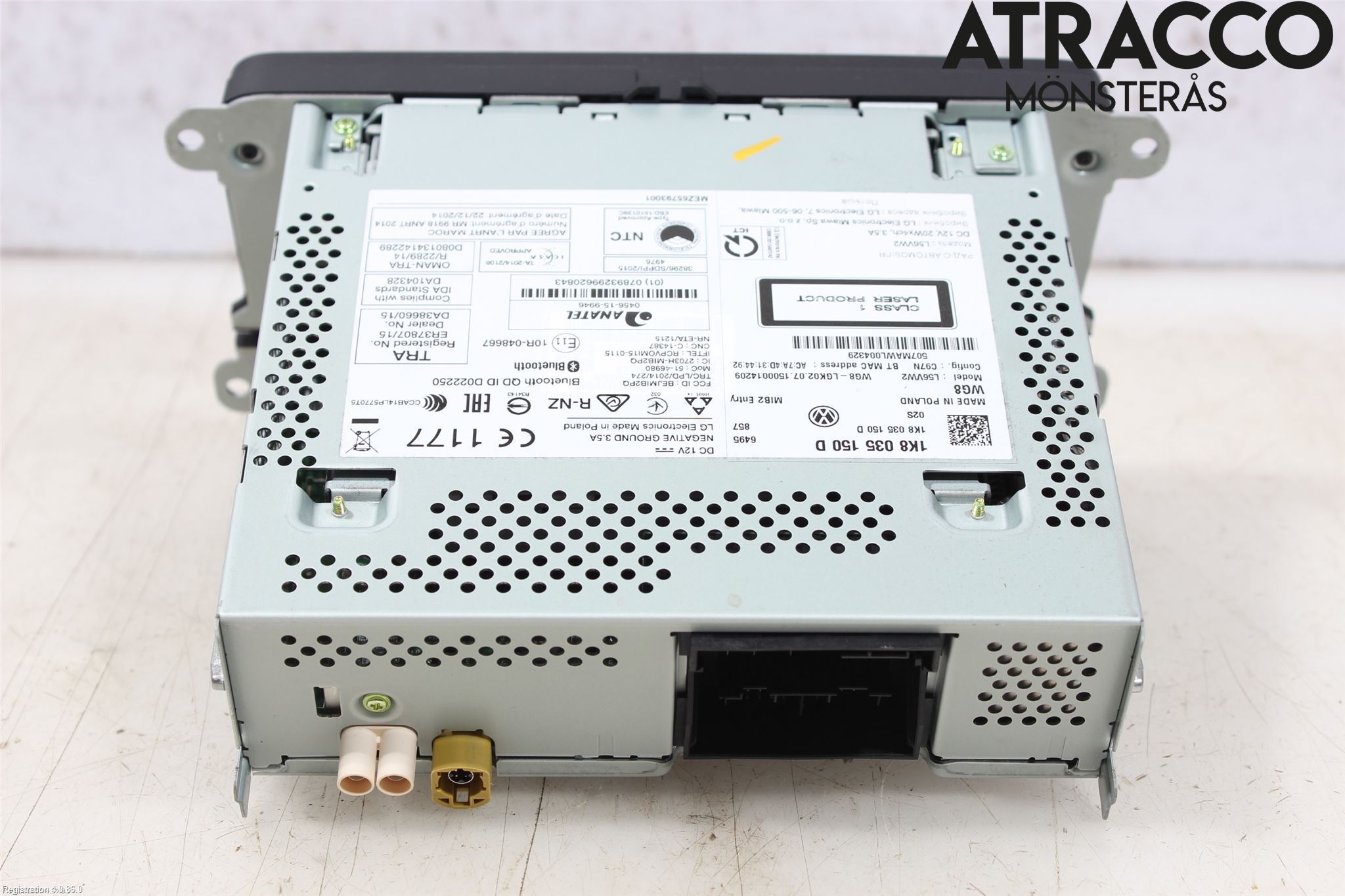Volkswagen VW CADDY 16-20 Stereo Radio