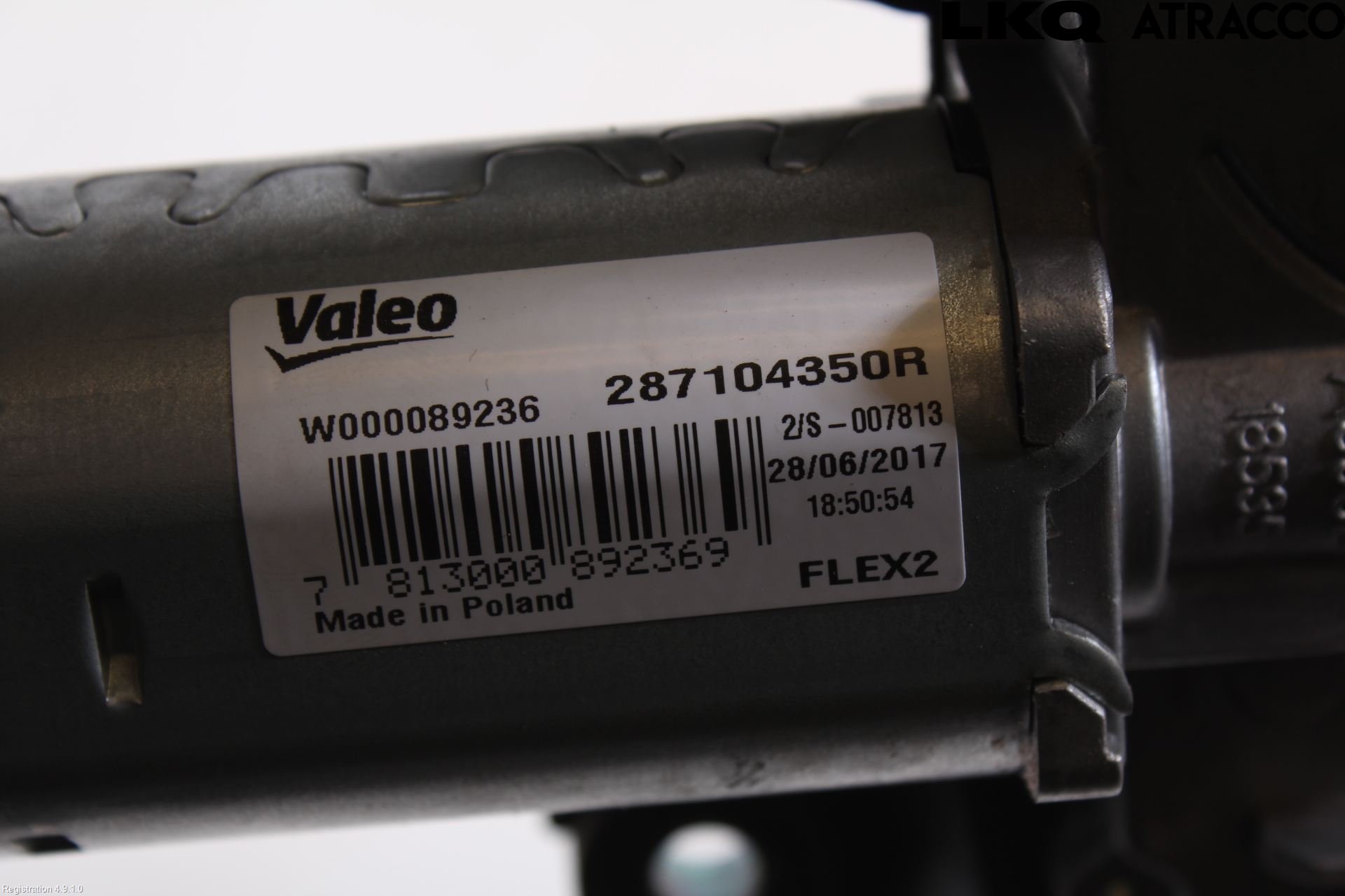 Dacia DUSTER 18-24 Viskermotor Bakluke