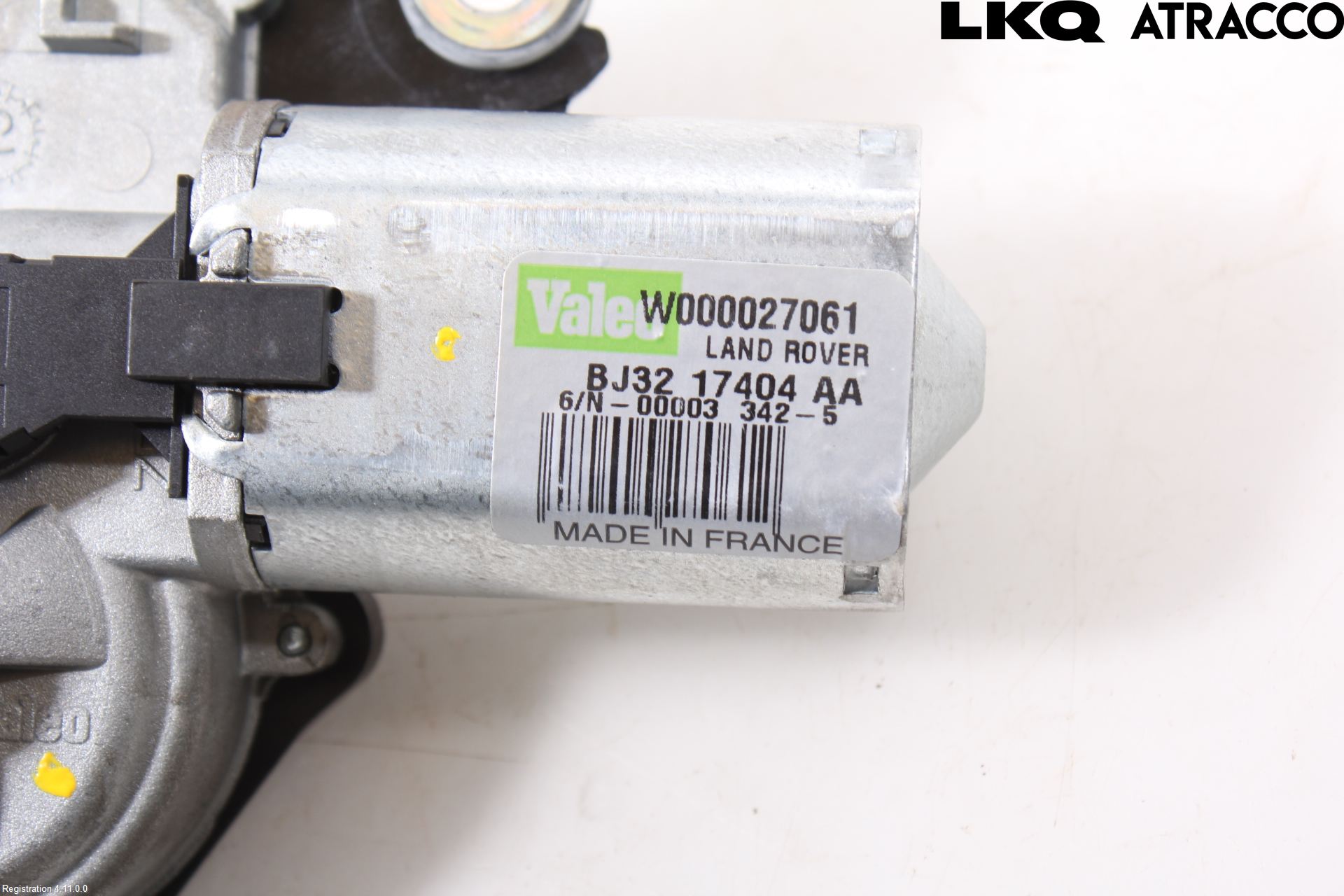 Landrover LAND ROVER RANGE ROVER EVOQUE (L538) 11-18 Viskermotor Bakluke