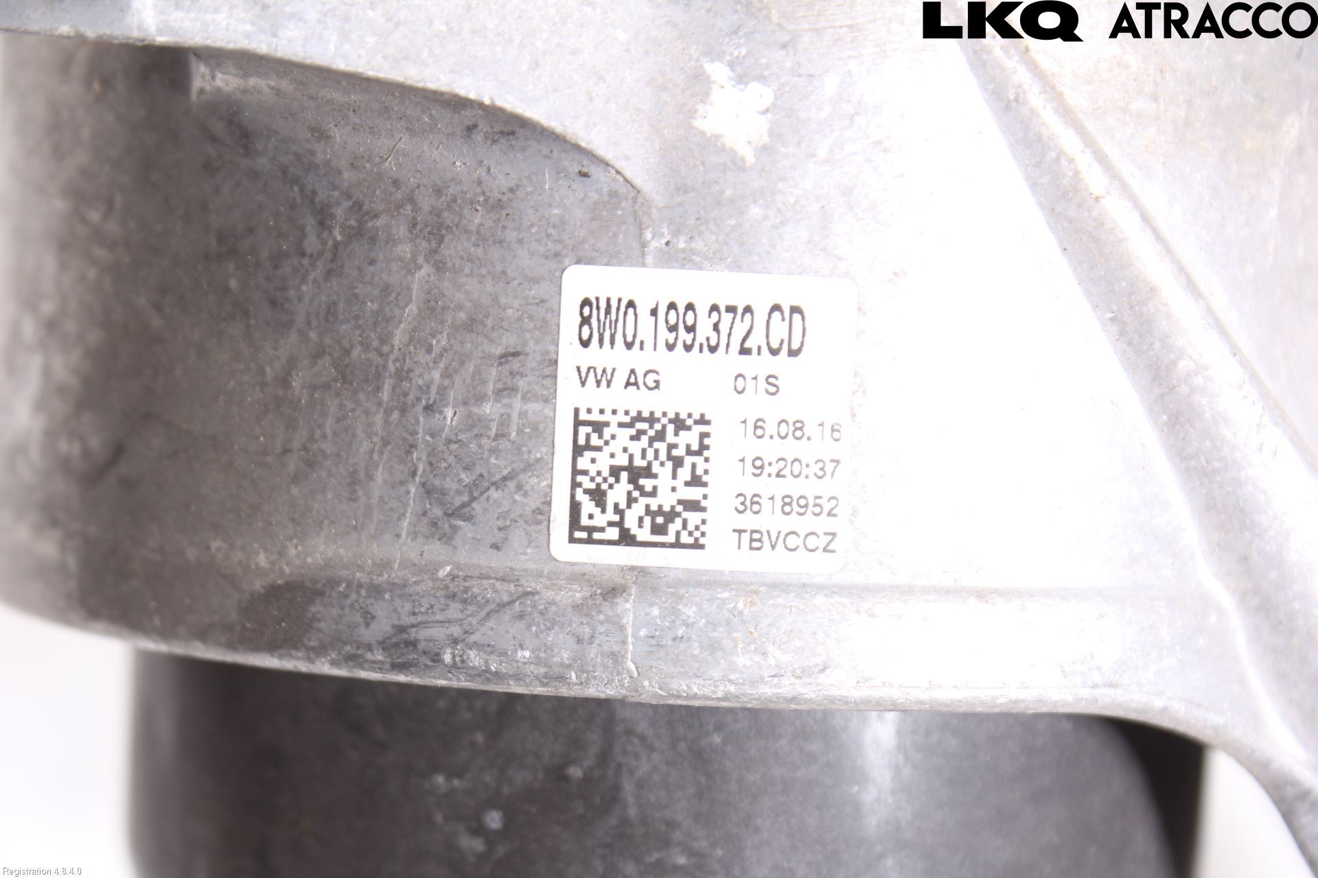 Audi A4/S4 B9 16-19 Motor Feste Gummi