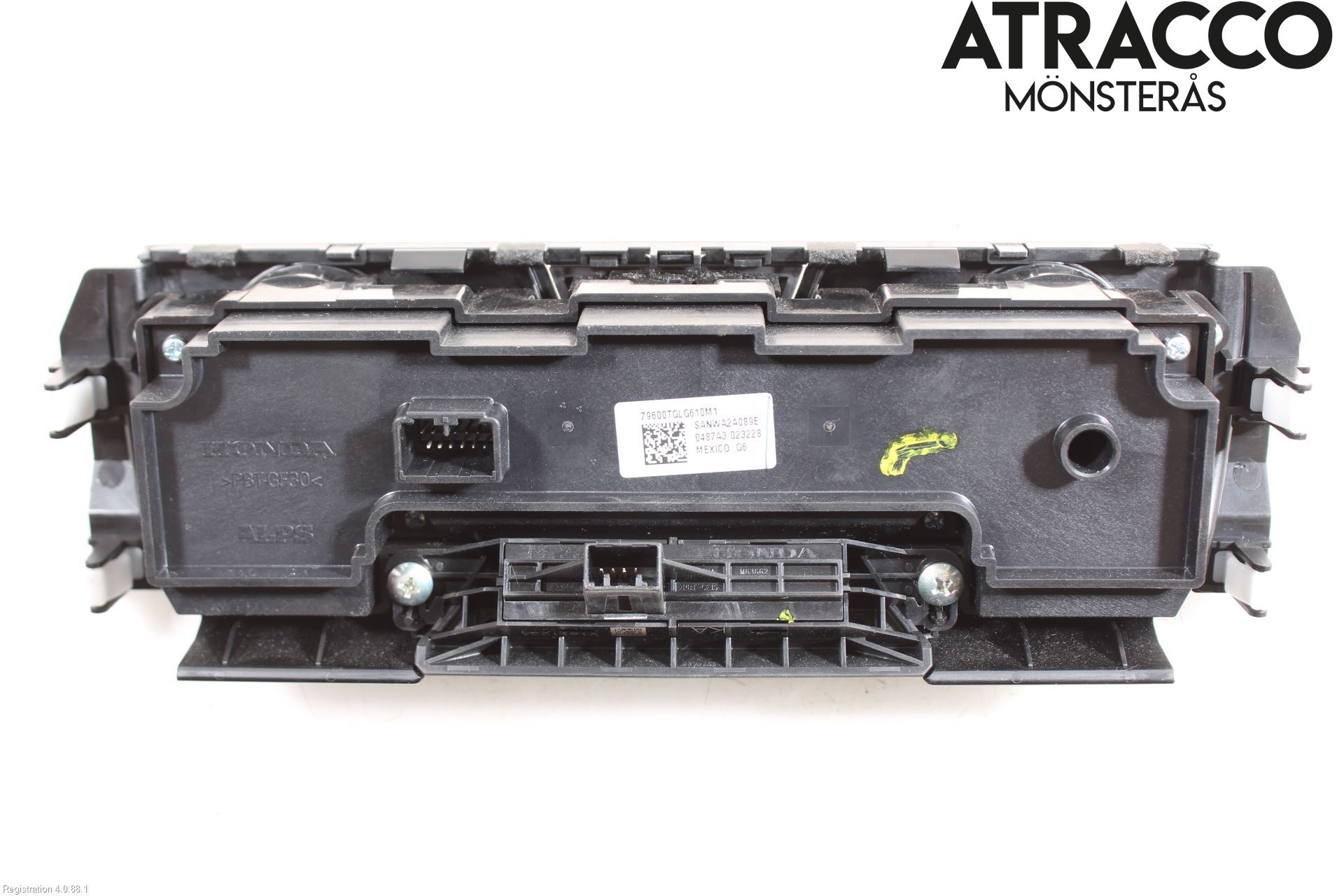Honda CIVIC 17-22 Varme Ac Betjening-Display