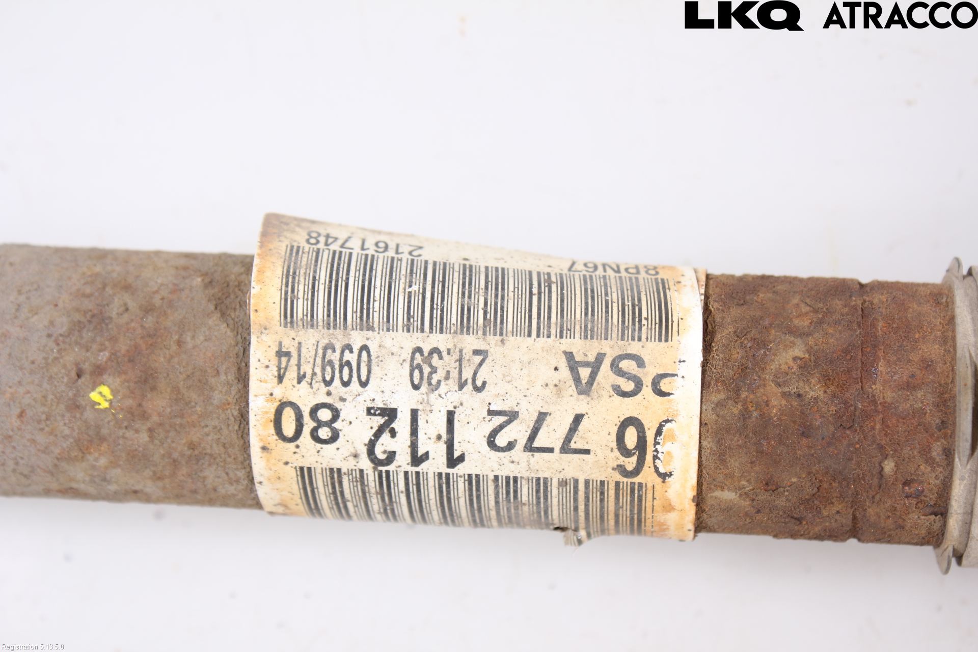 Peugeot 2008 13-20 Drivaksel Foran Kompl Høyre