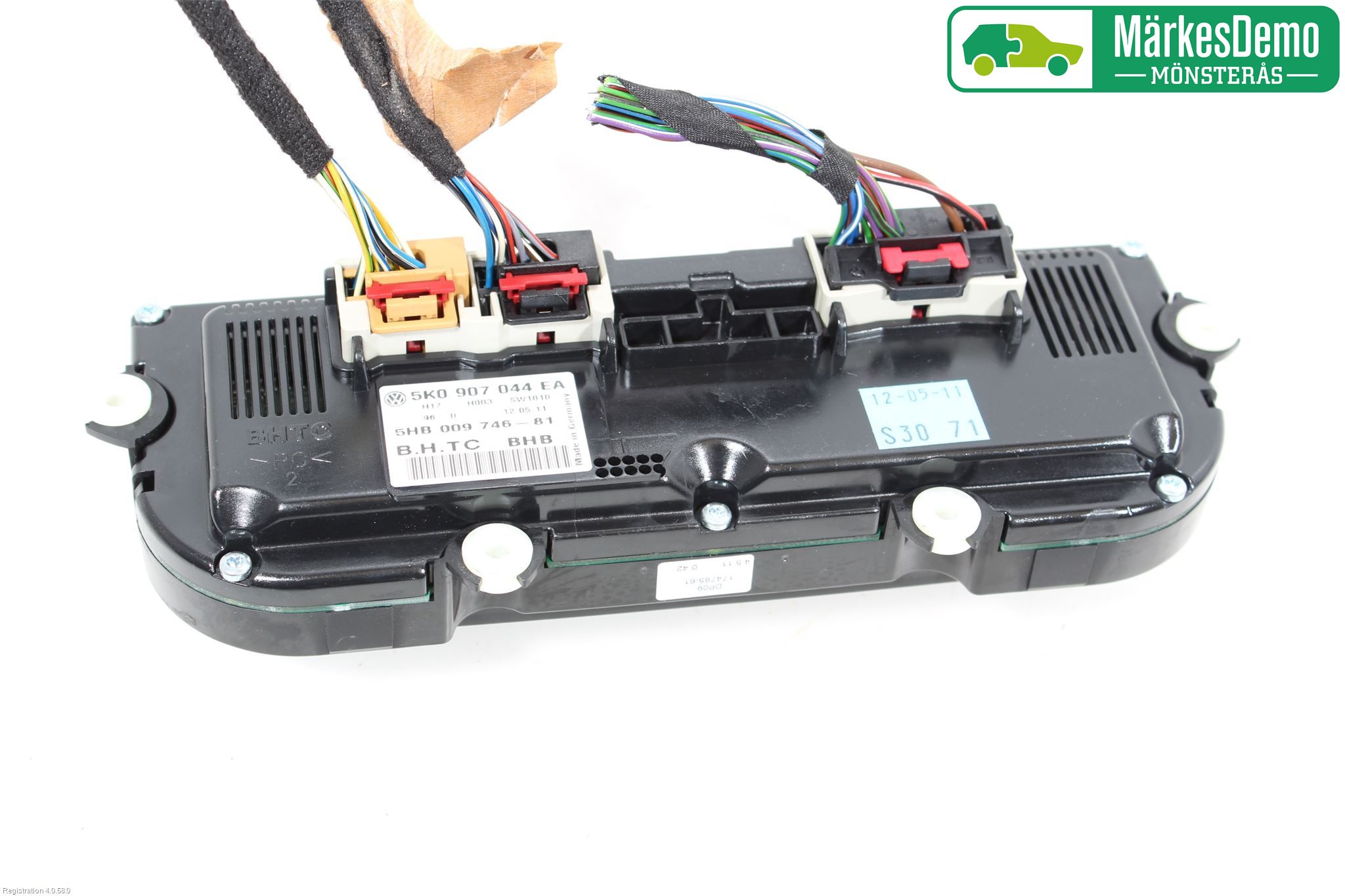 Volkswagen VW PASSAT 11-14 Varme Ac Betjening-Display