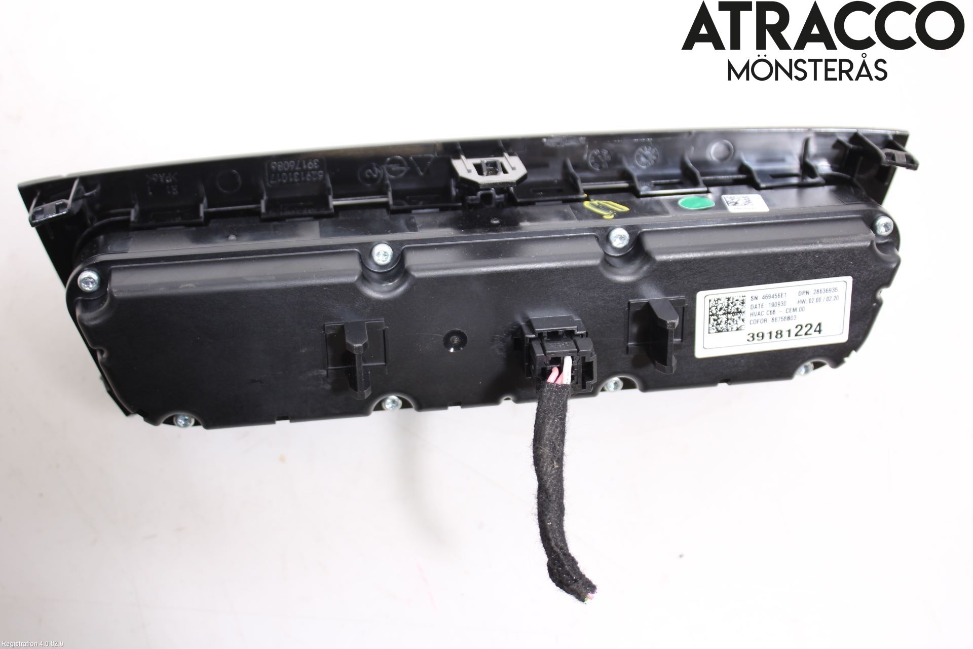 Opel CORSA F, CORSA-E 20- Varme Ac Betjening-Display