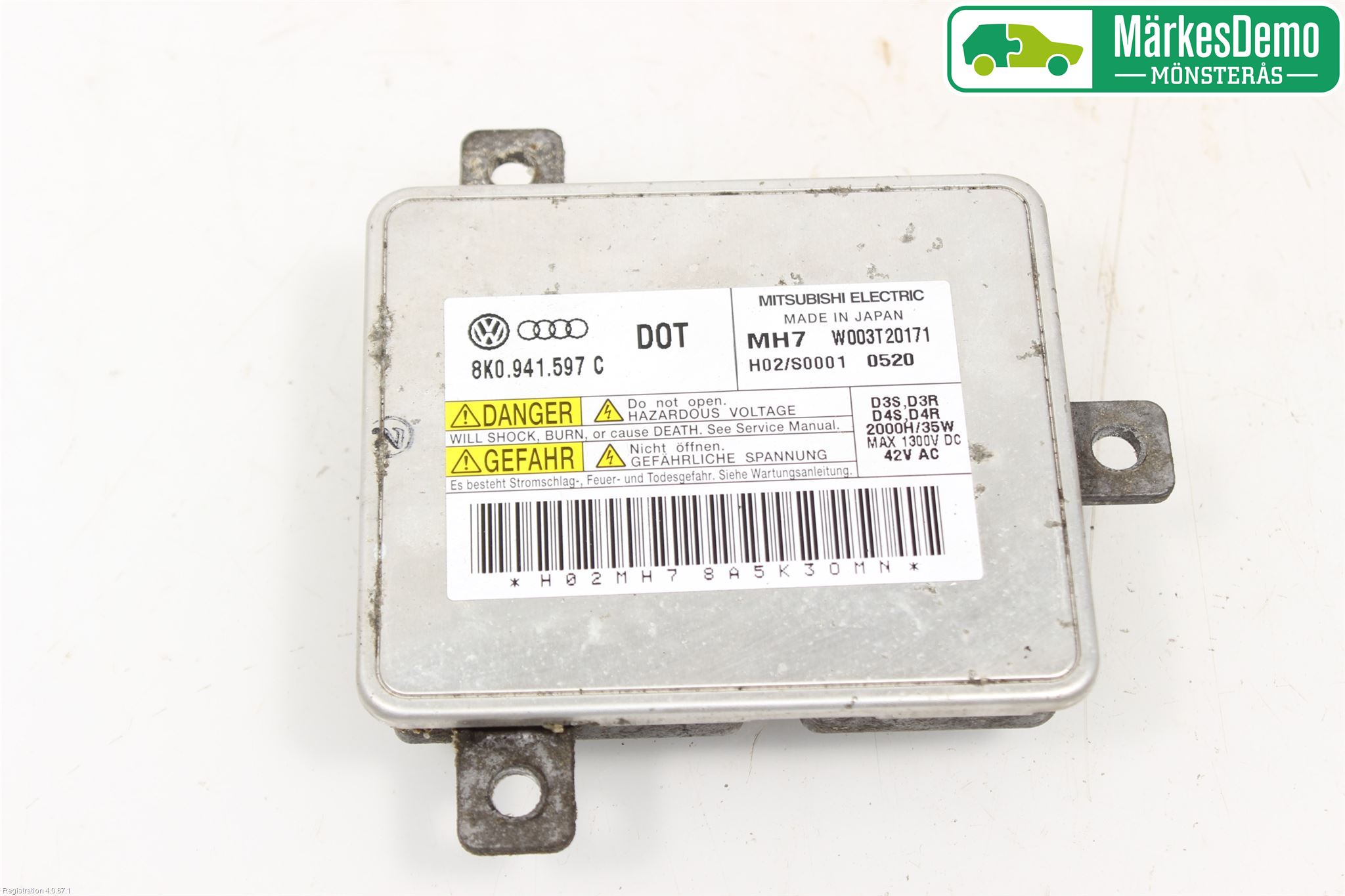 Audi A4/S4 08-11 Styreenhet Xenon