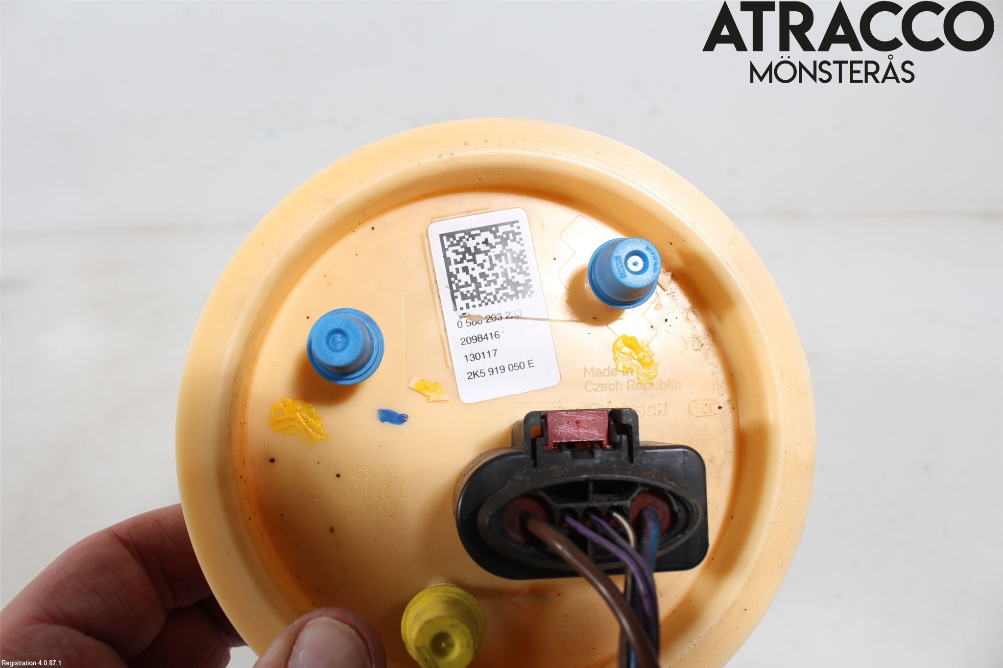Volkswagen VW CADDY 16-20 Drivstoffpumpe Fødepumpe El