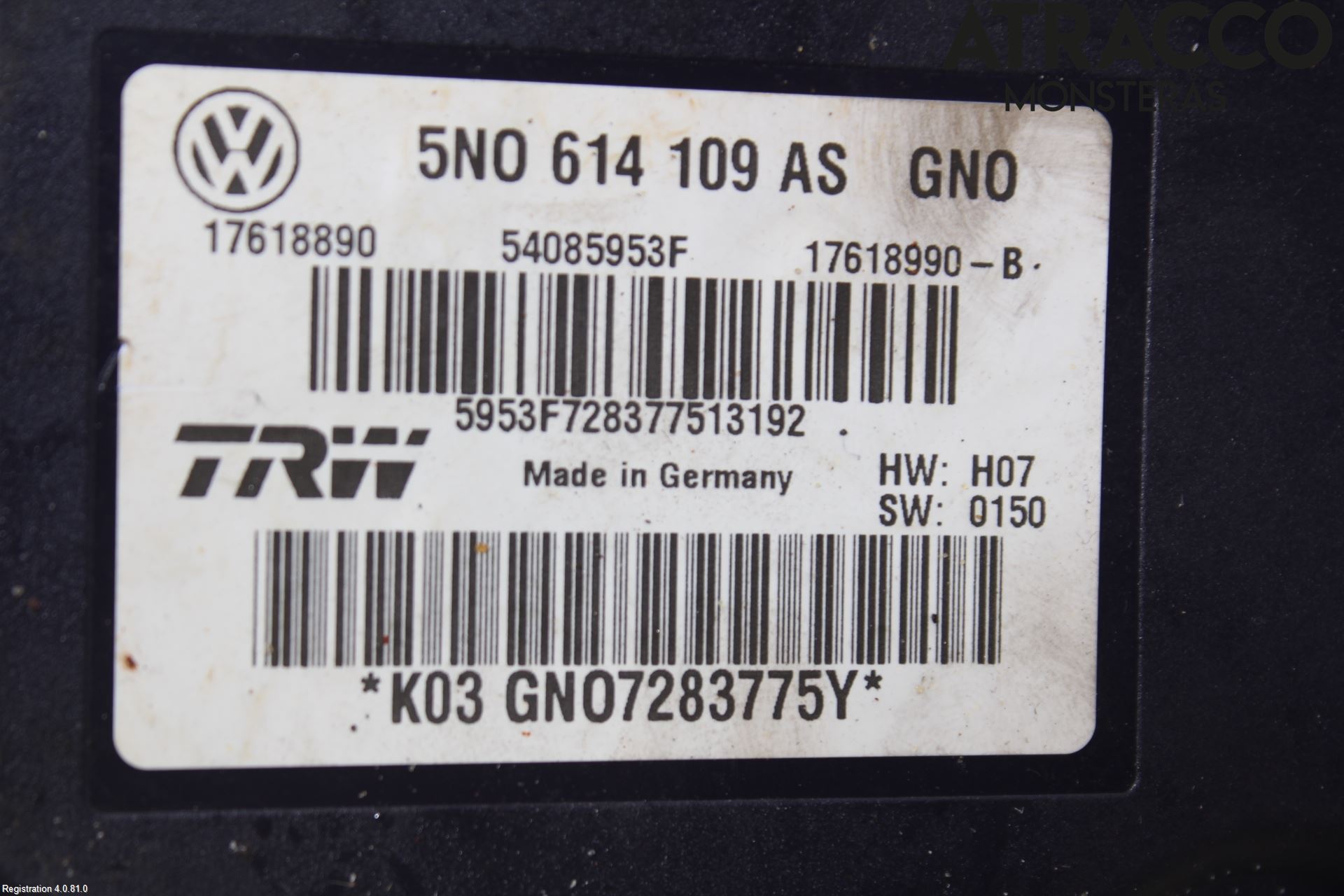 Audi Q3 8U 12-18 Abs Hydraulikkaggregat