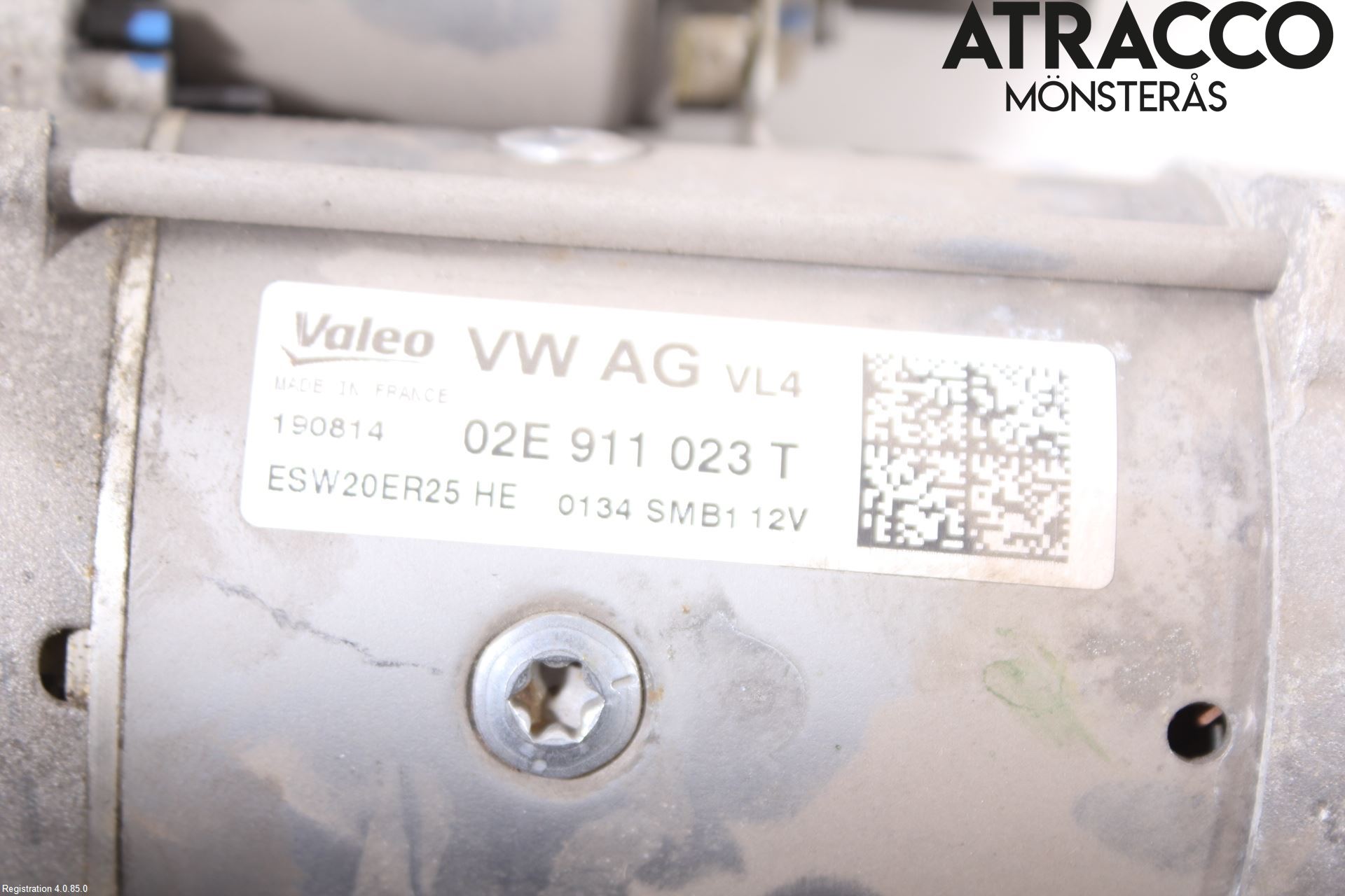 Volkswagen VW PASSAT 15-19 Startmotor Diesel